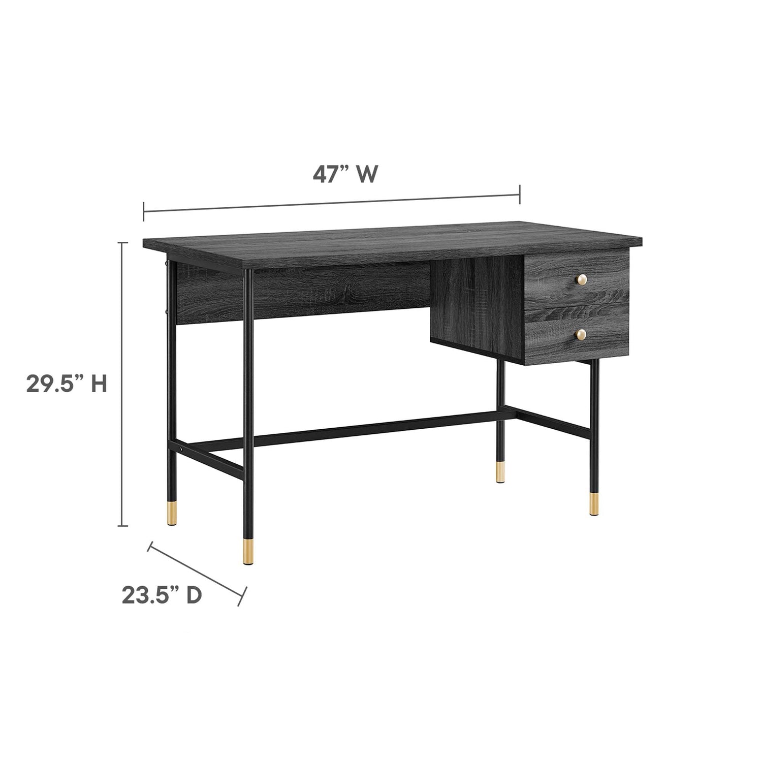 Nexus Office Desk by Modway