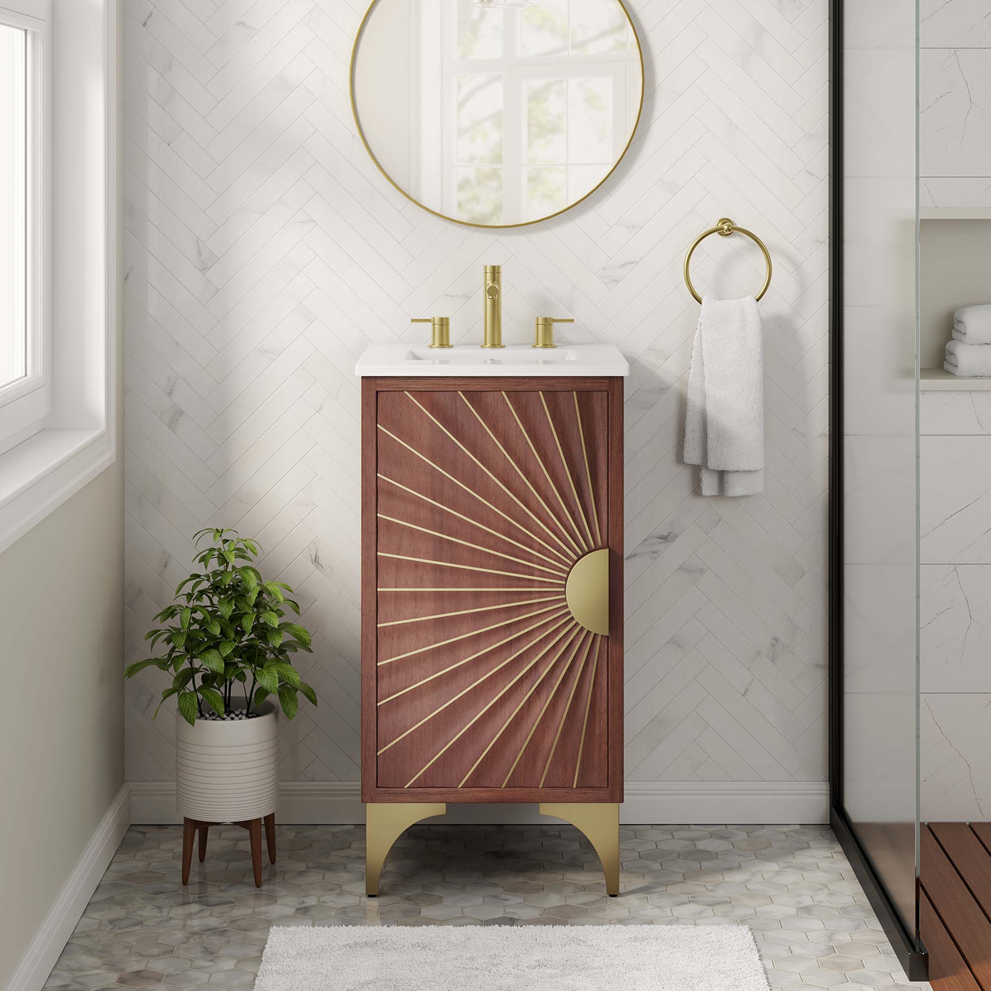 Daylight Bathroom Vanity Basin Included by Modway