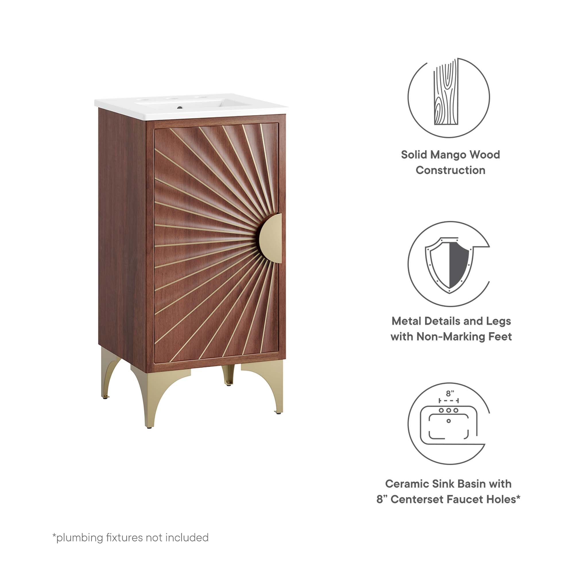 Daylight Bathroom Vanity Basin Included by Modway