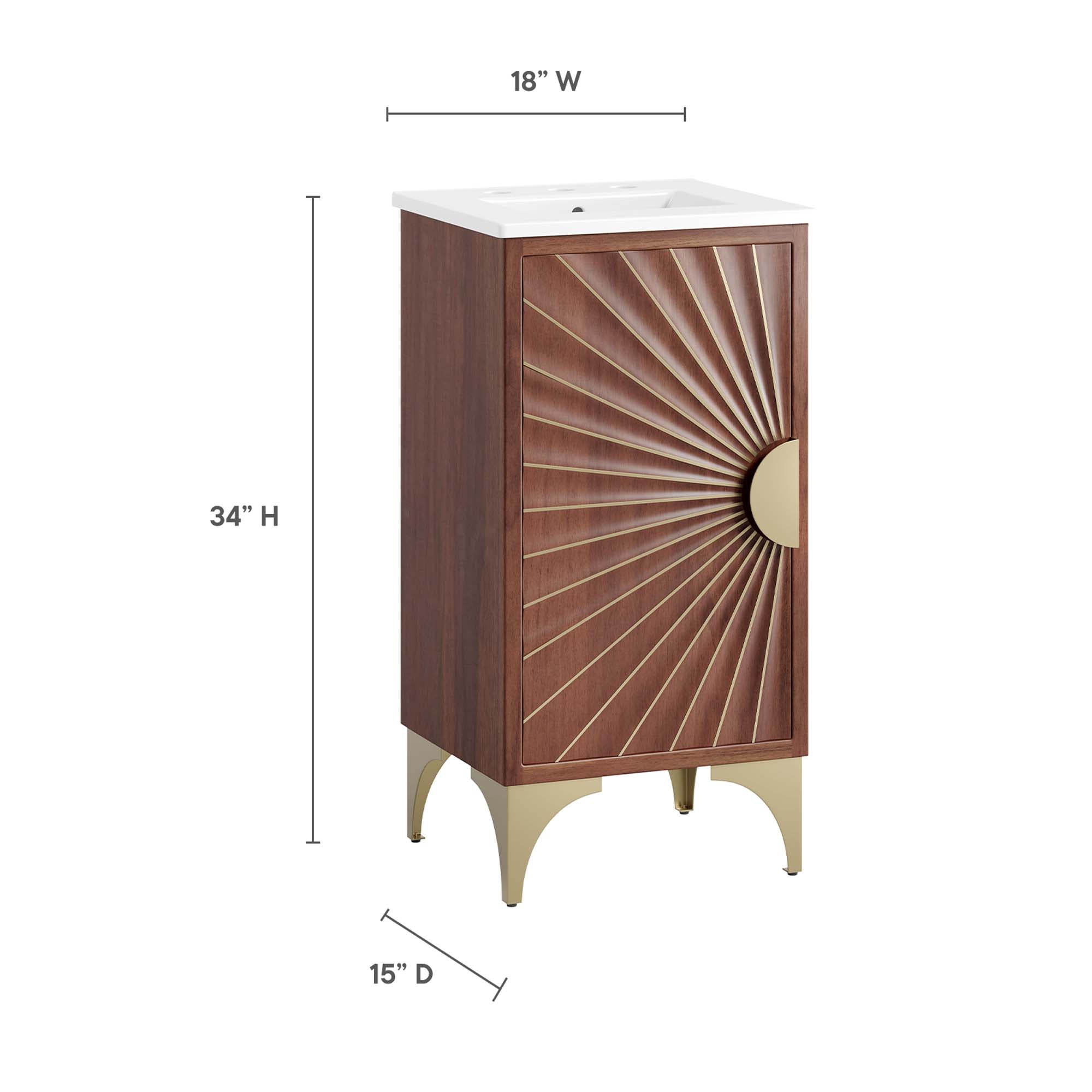 Daylight Bathroom Vanity Basin Included by Modway