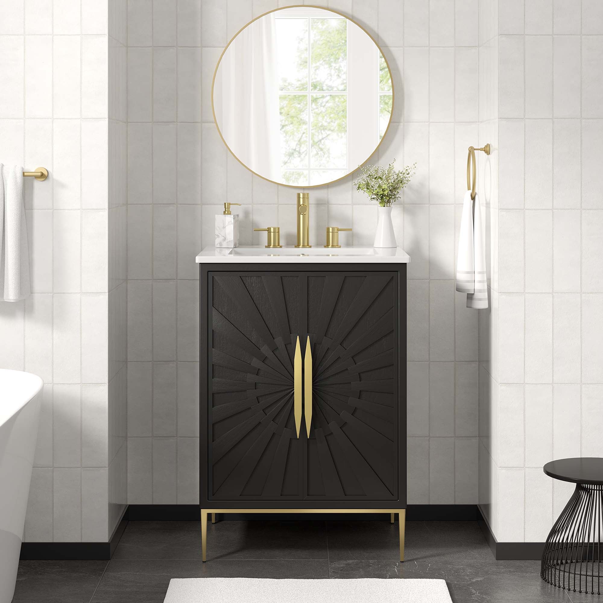 Awaken Bathroom Vanity Basin Included by Modway
