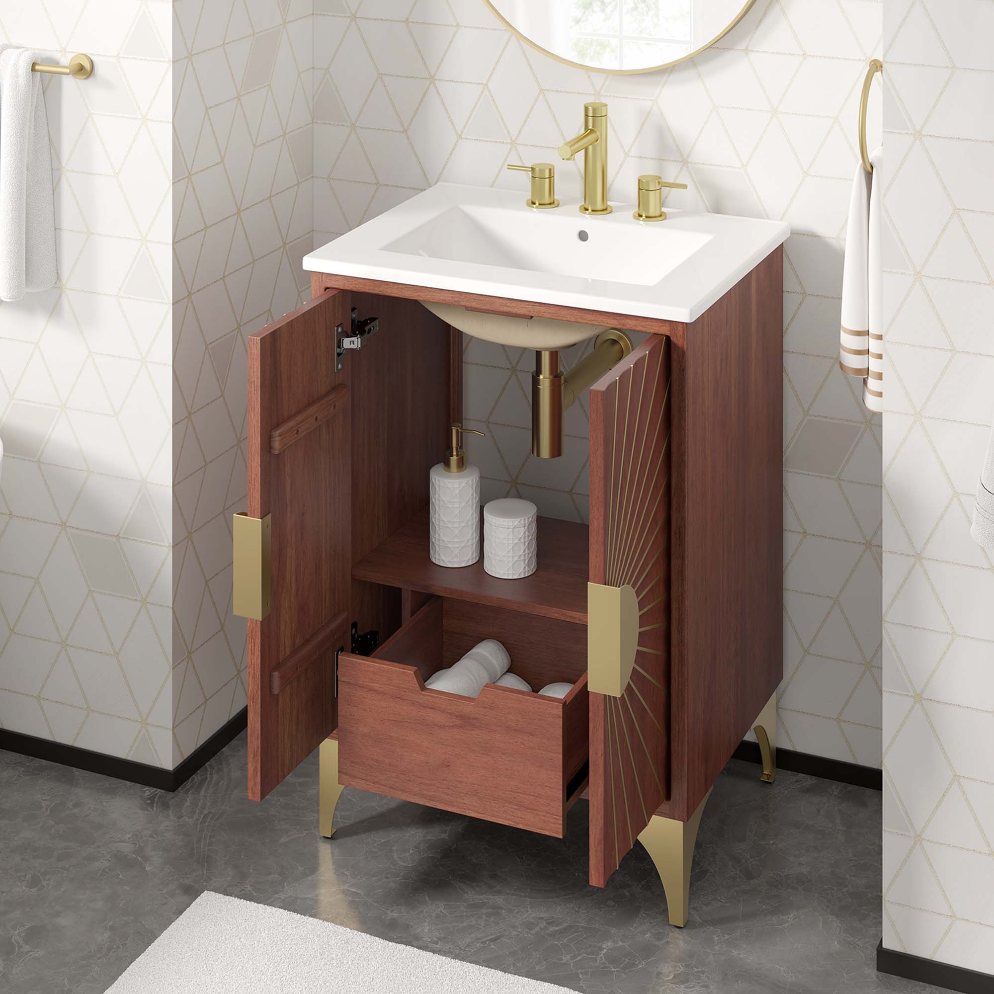 Daylight Bathroom Vanity Basin Included by Modway