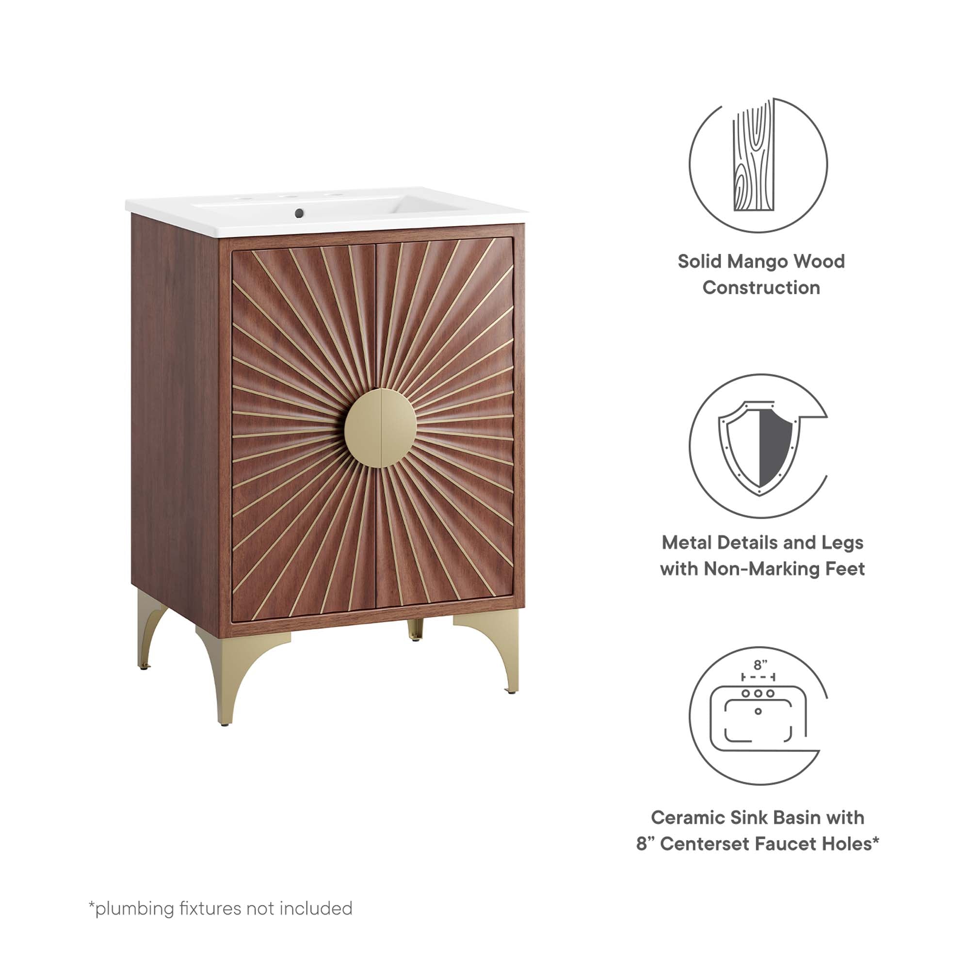 Daylight Bathroom Vanity Basin Included by Modway