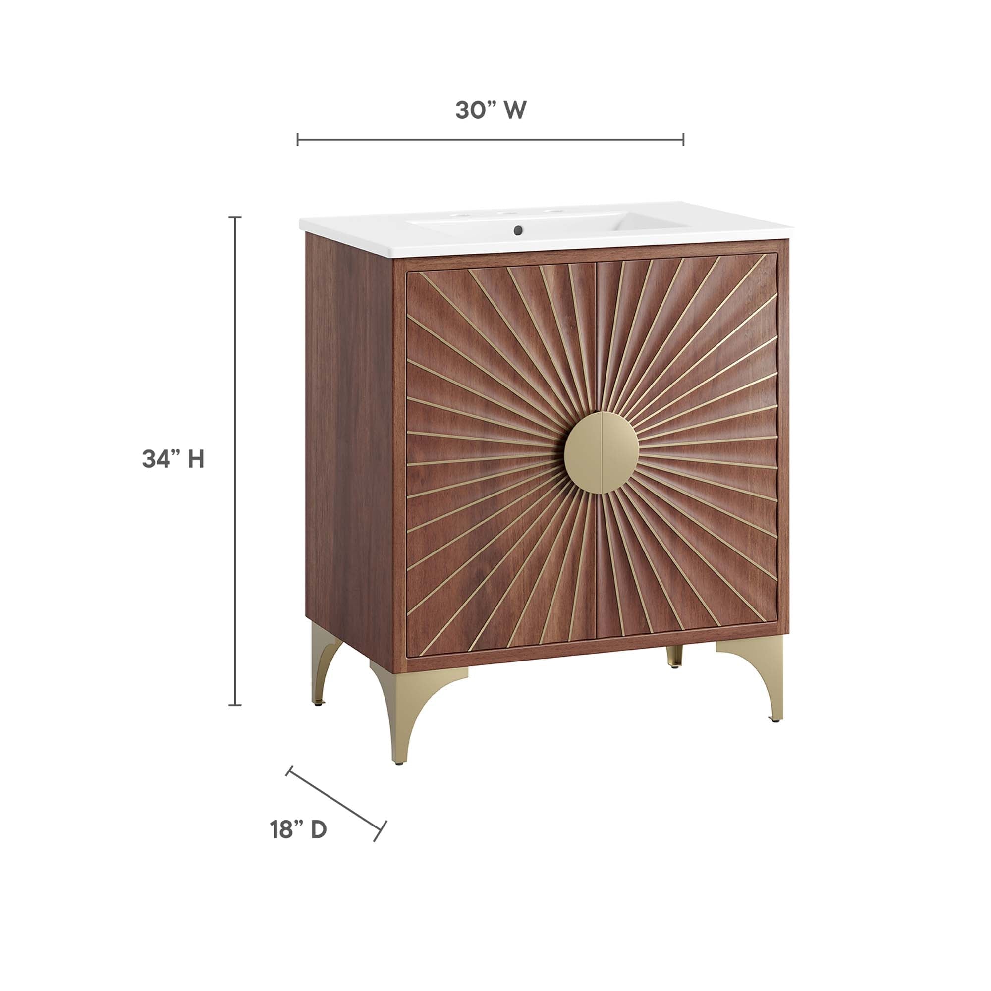 Daylight Bathroom Vanity Basin Included by Modway