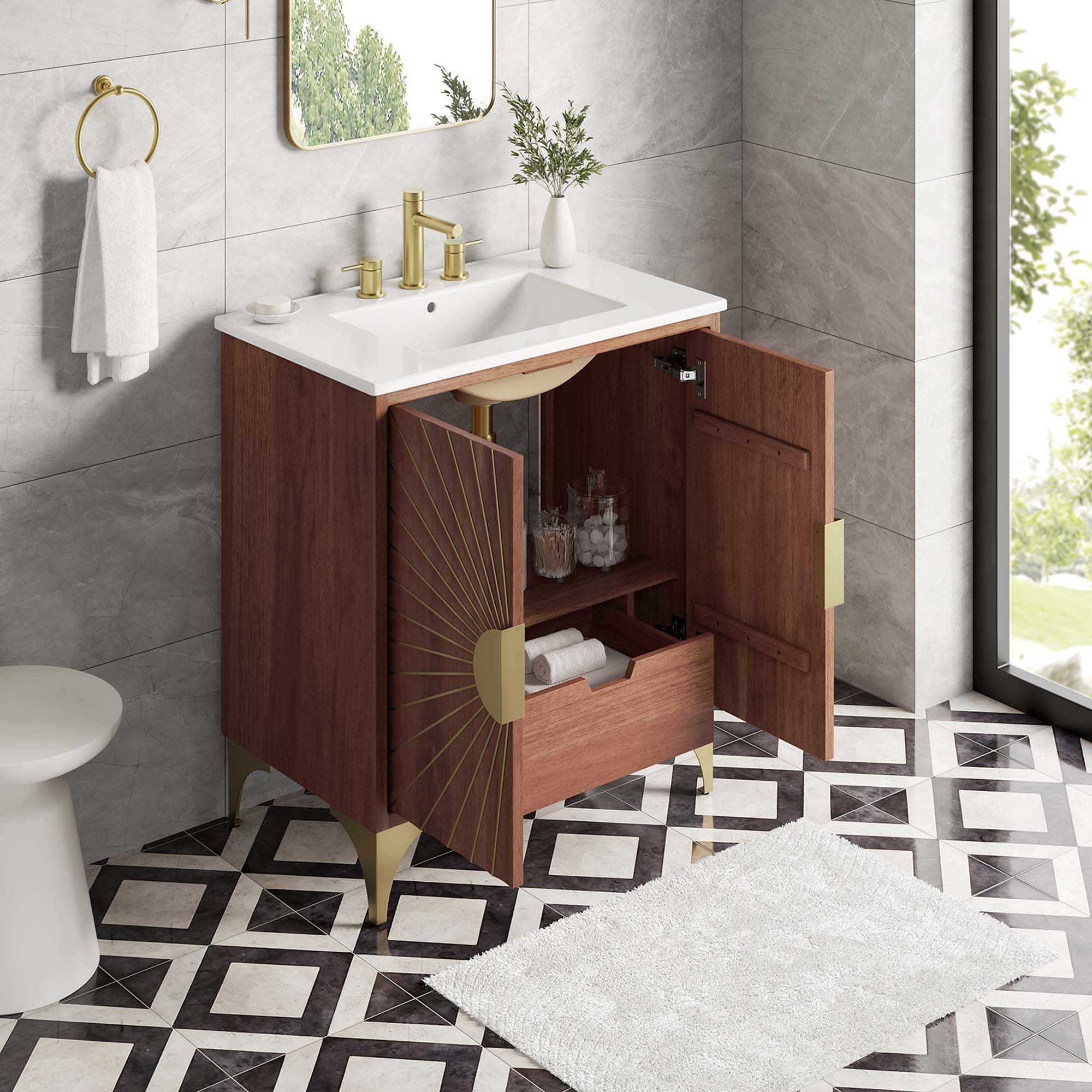Daylight Bathroom Vanity Basin Included by Modway
