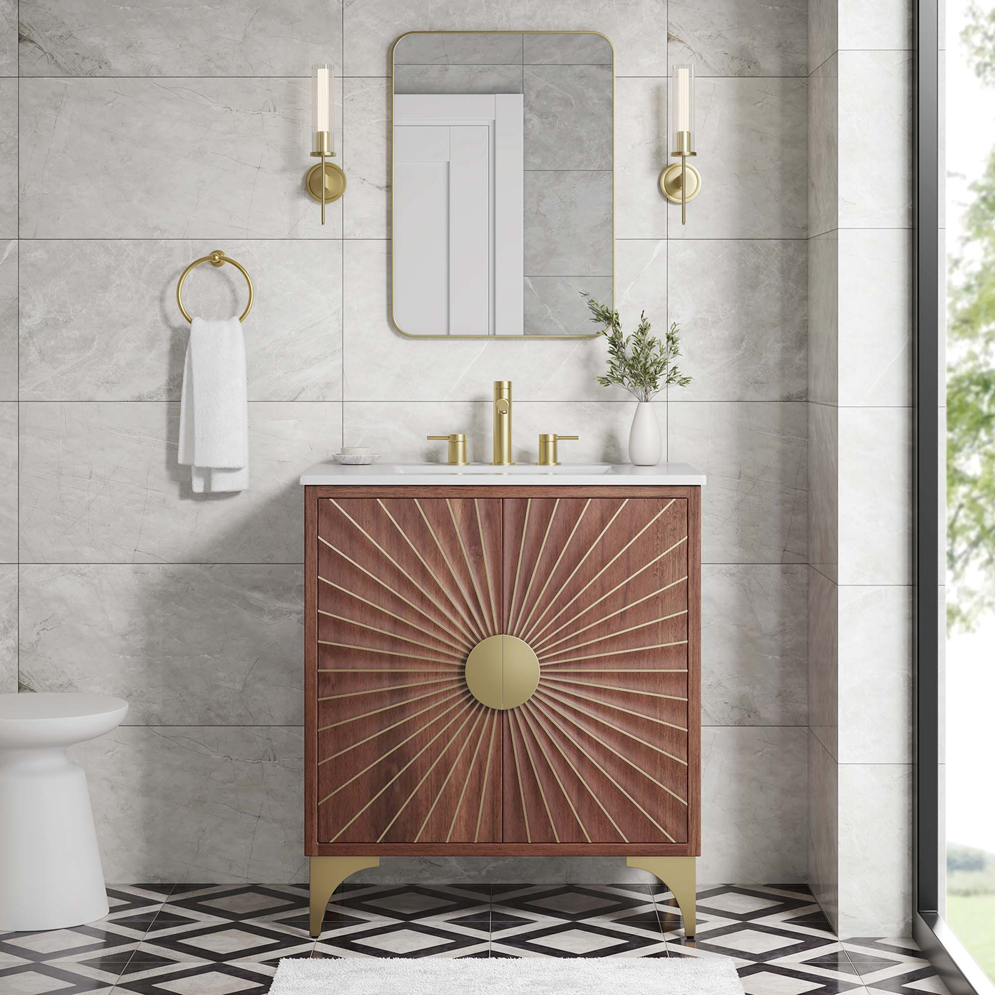 Daylight Bathroom Vanity Basin Included by Modway