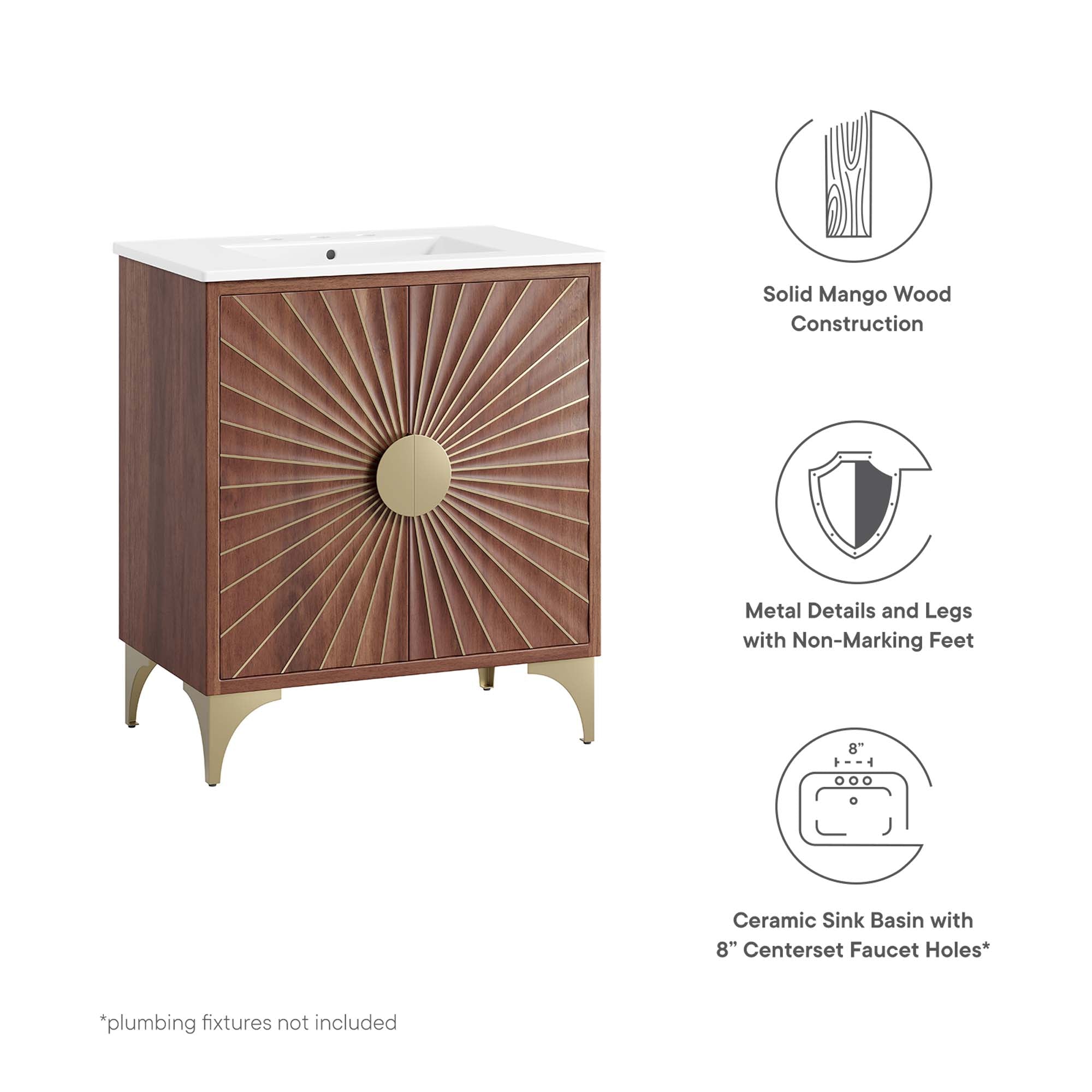 Daylight Bathroom Vanity Basin Included by Modway