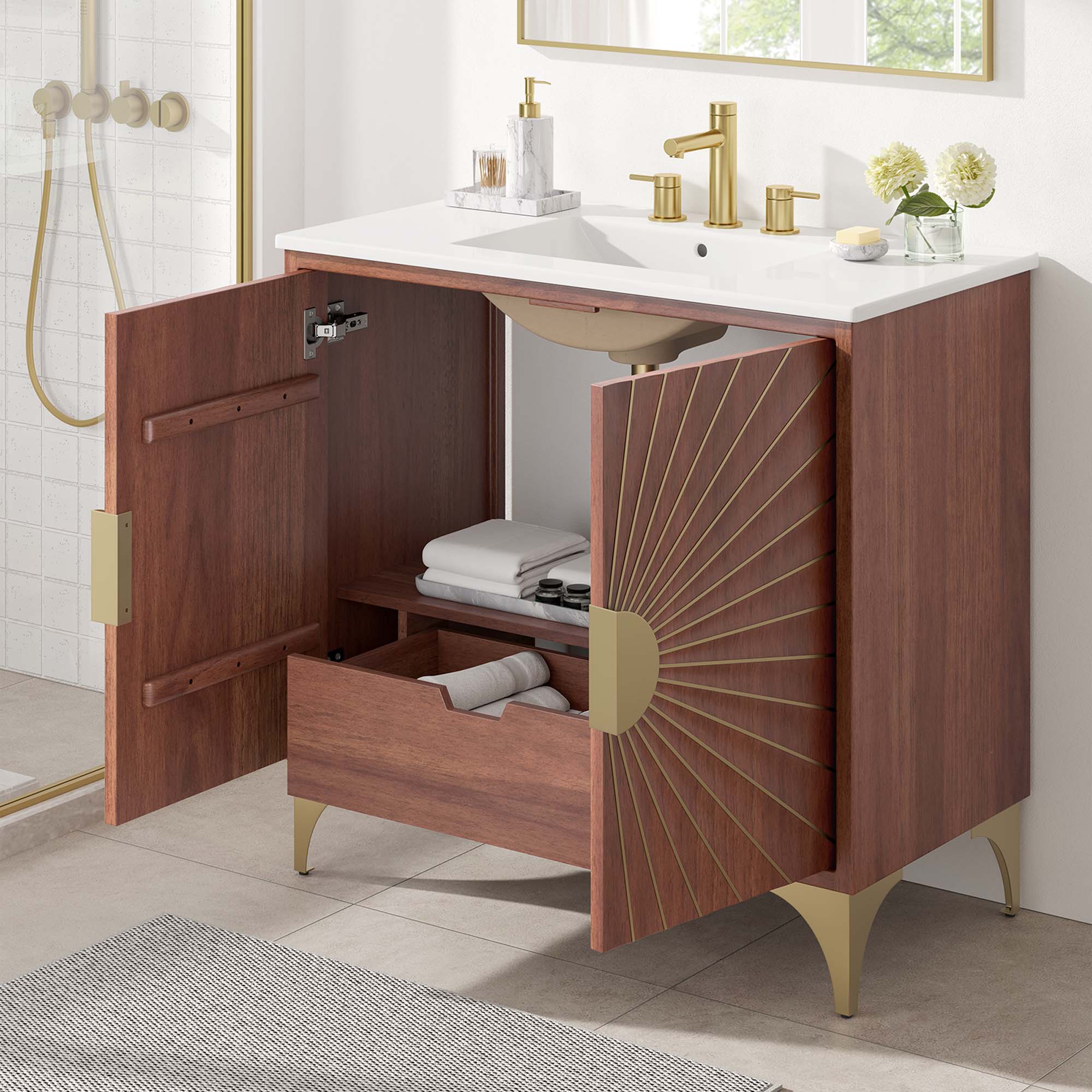 Daylight Bathroom Vanity Basin Included by Modway