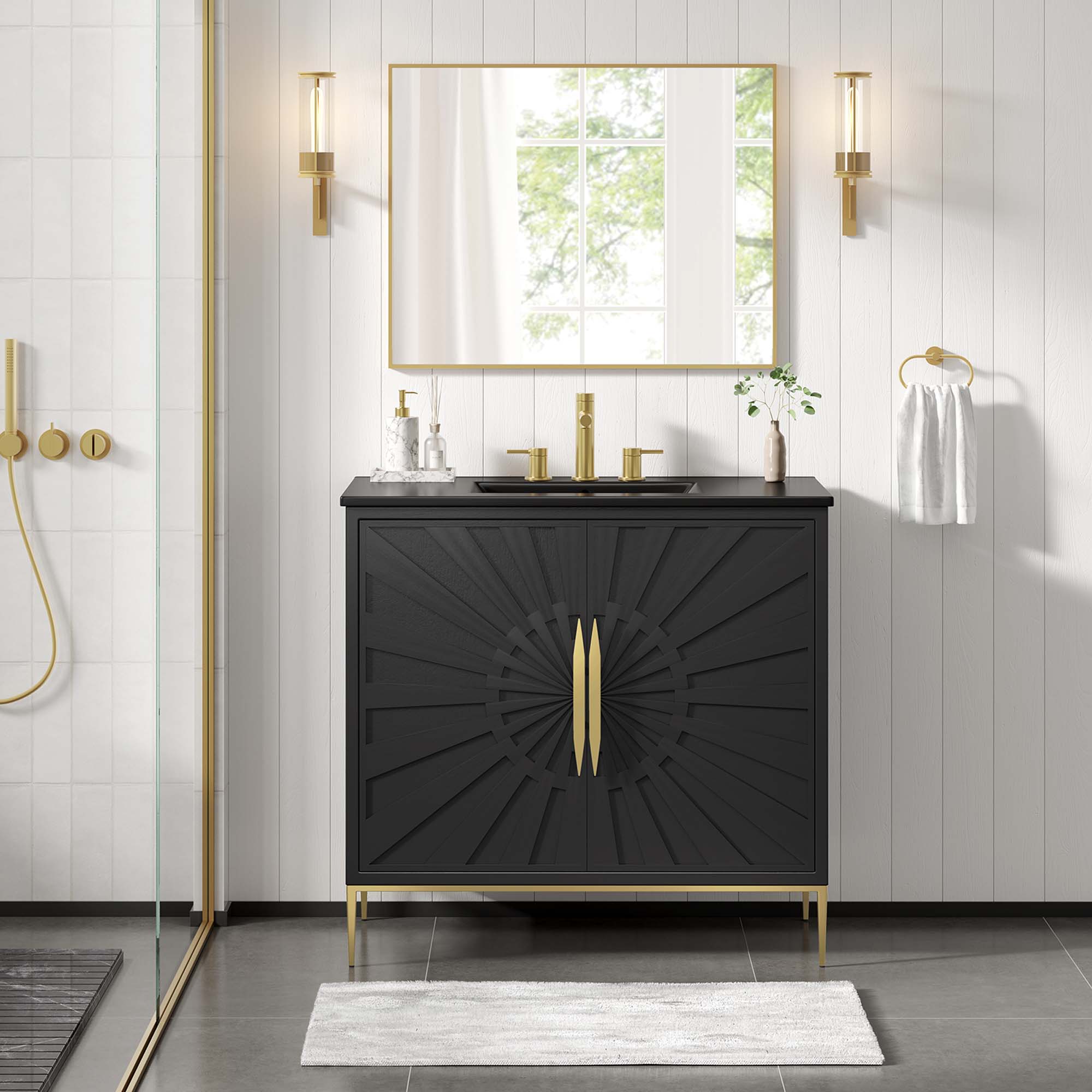 Awaken Bathroom Vanity Basin Included by Modway