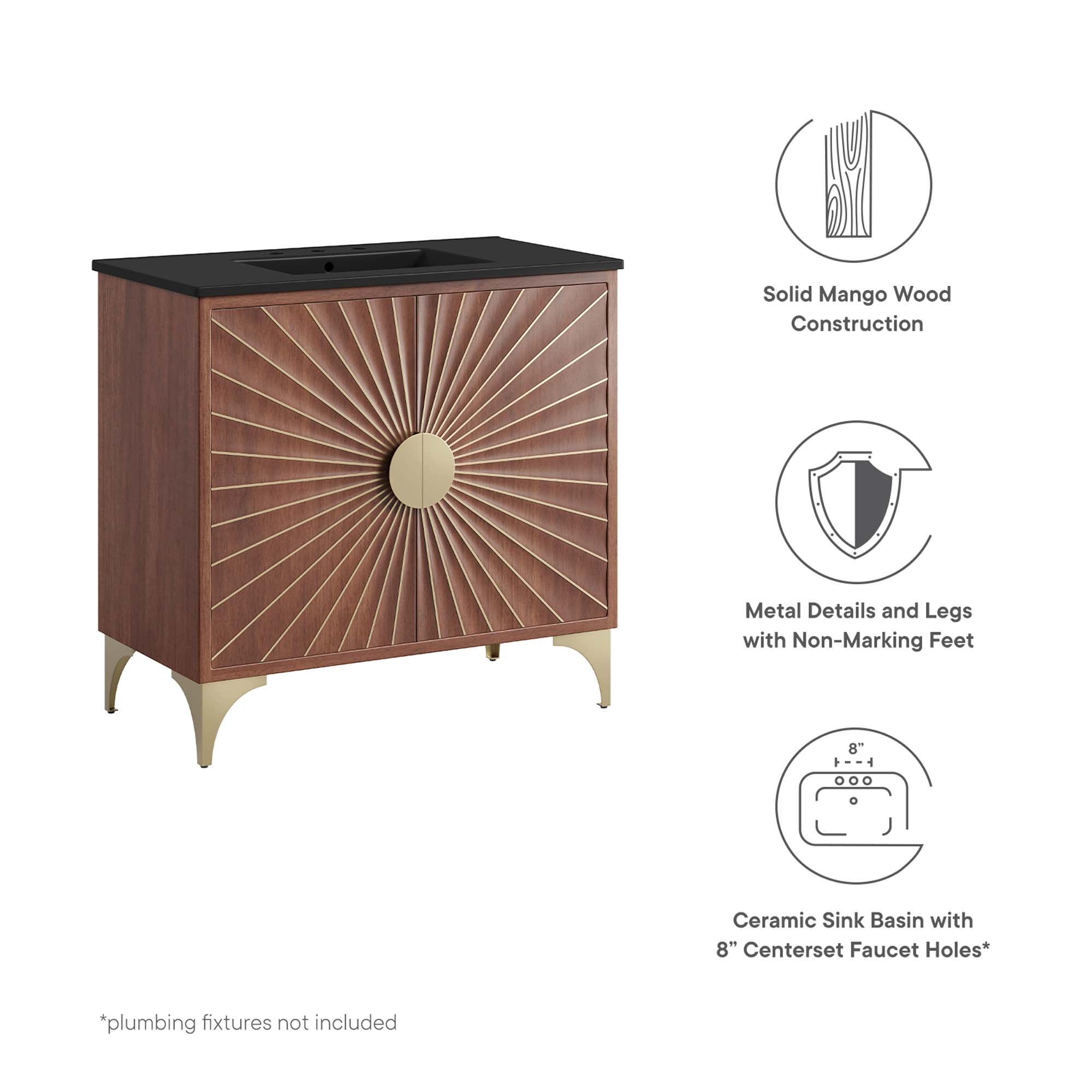 Daylight Bathroom Vanity Basin Included by Modway