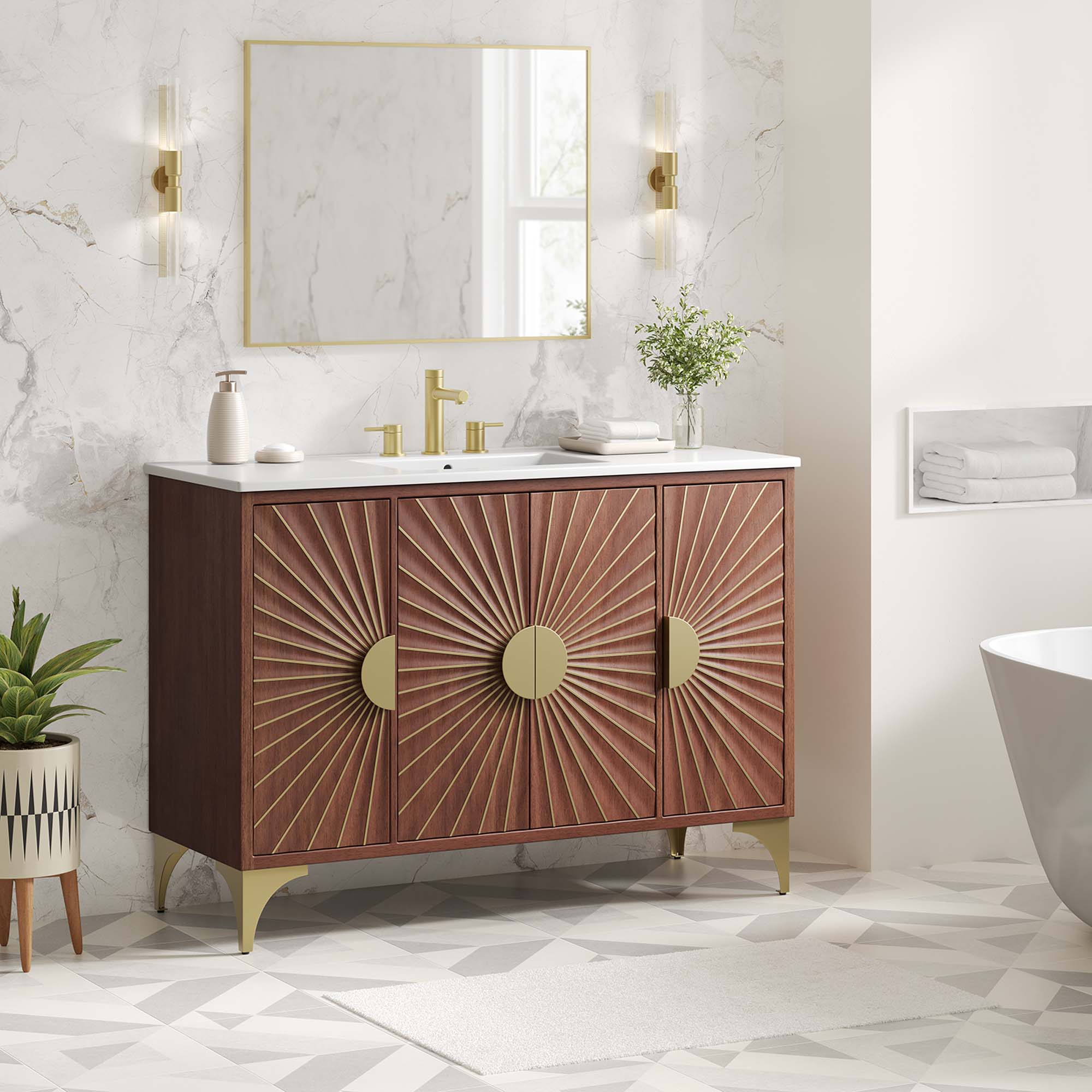 Daylight Bathroom Vanity Basin Included by Modway