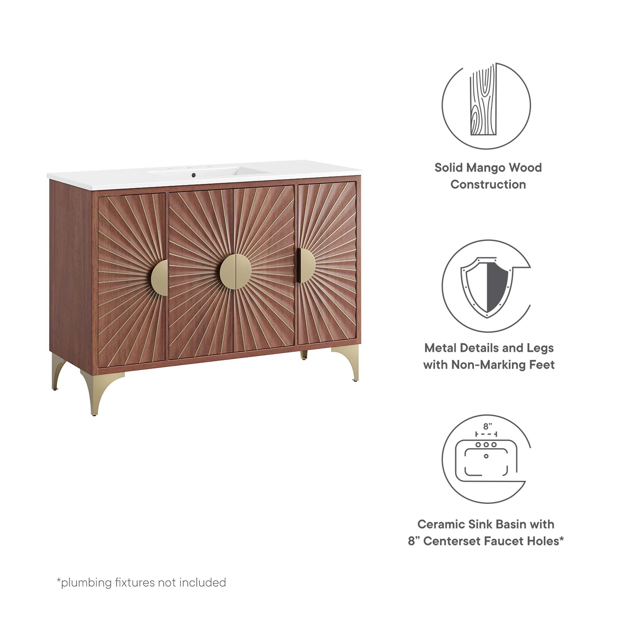 Daylight Bathroom Vanity Basin Included by Modway