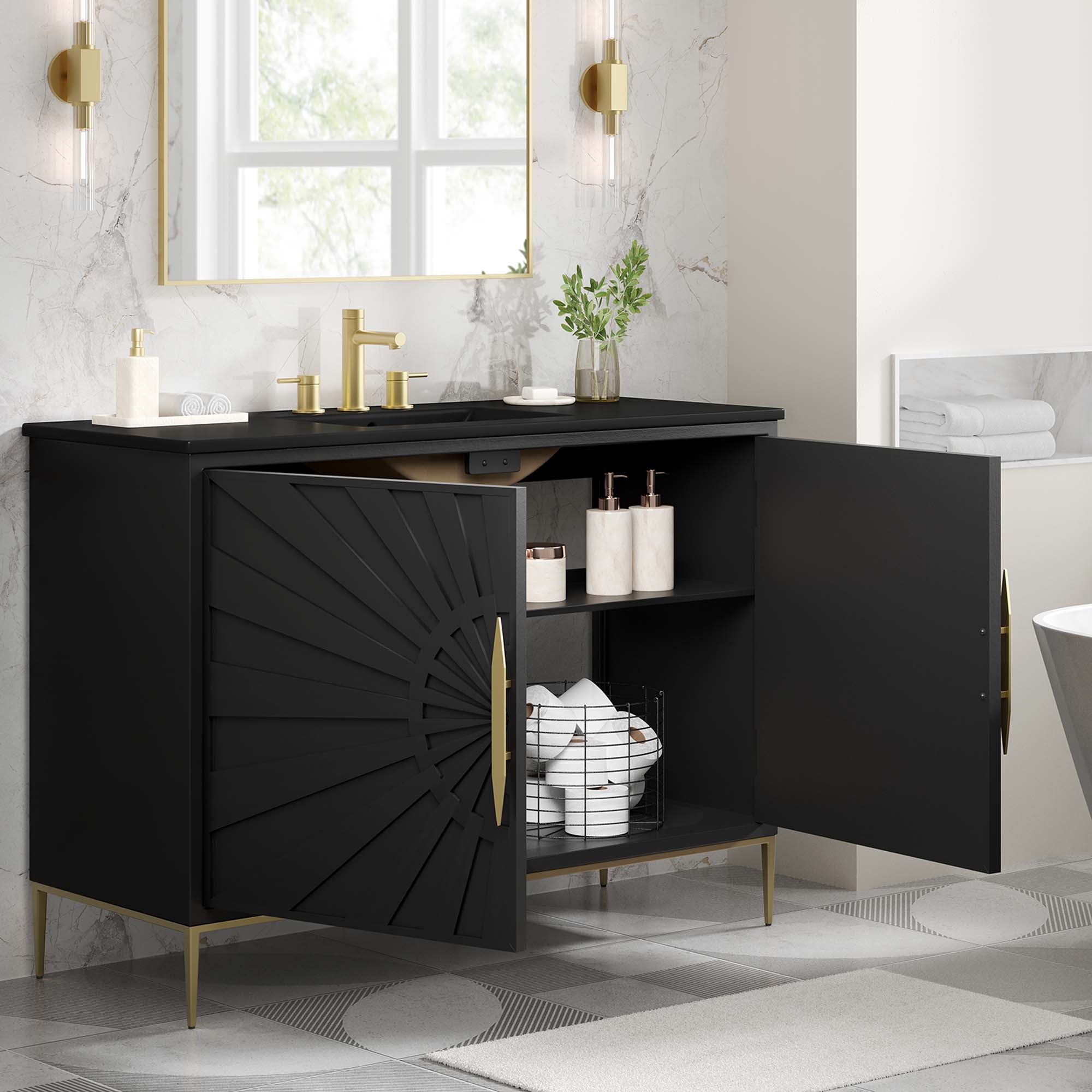 Awaken Bathroom Vanity Basin Included by Modway