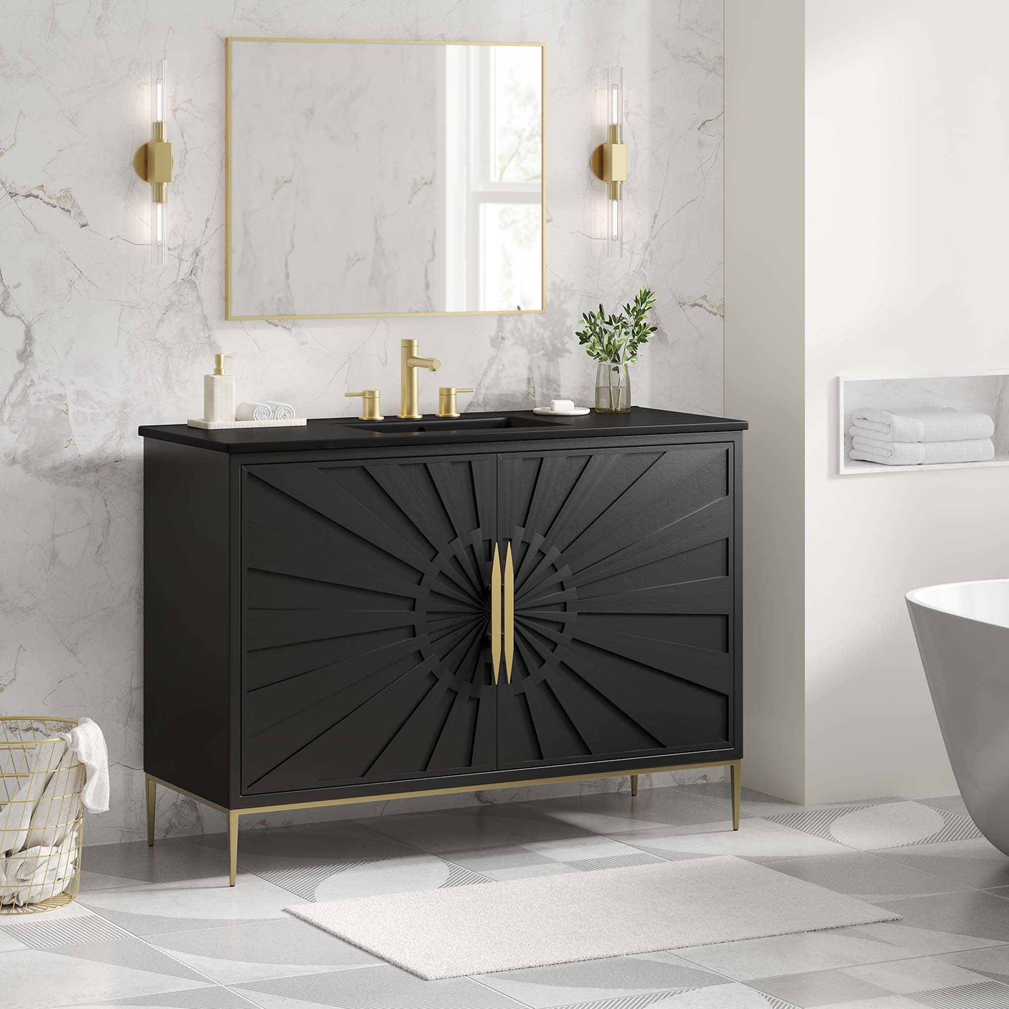 Awaken Bathroom Vanity Basin Included by Modway
