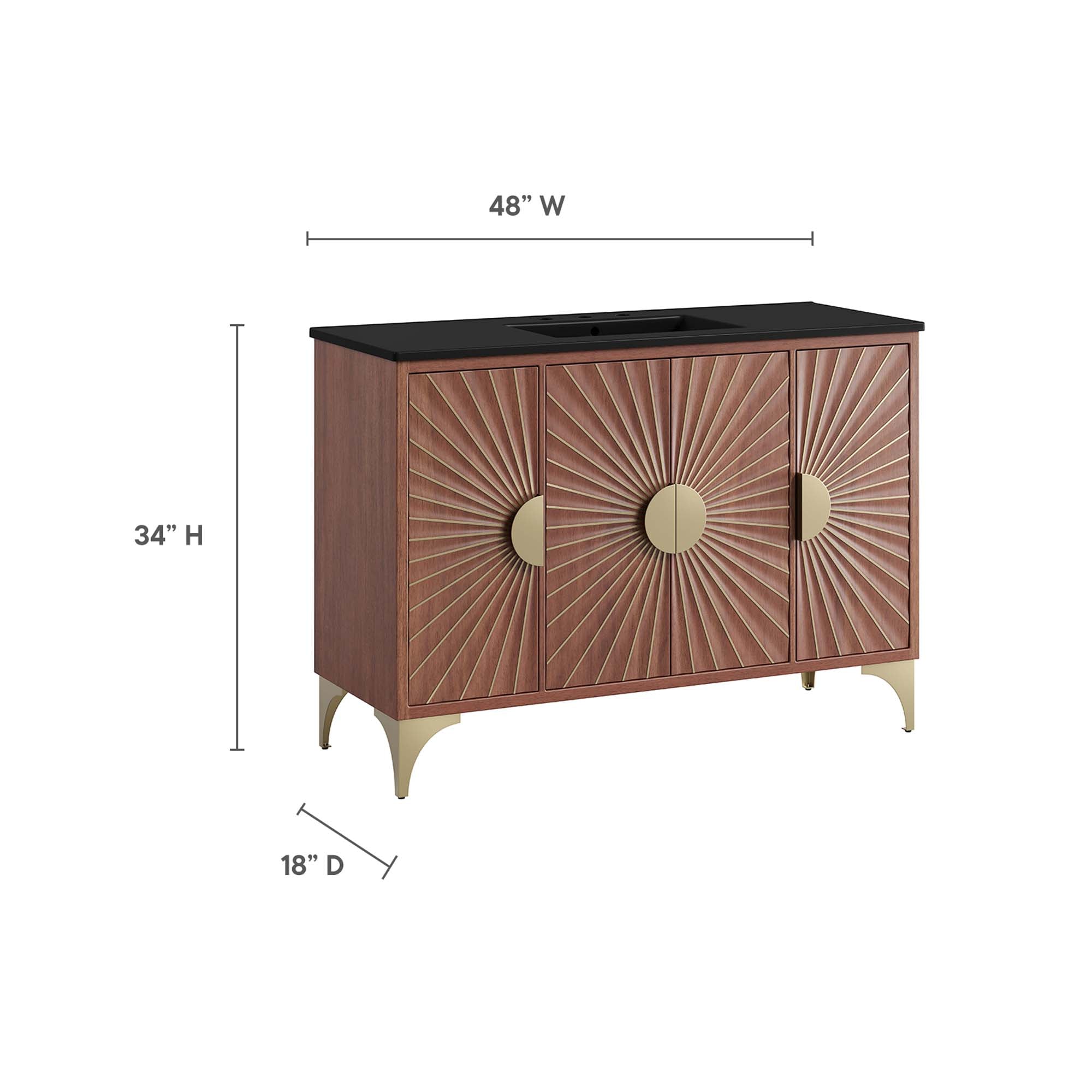 Daylight Bathroom Vanity Basin Included by Modway