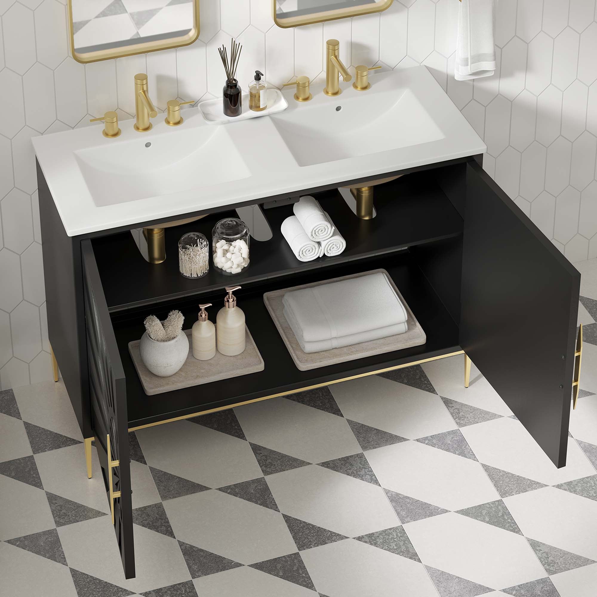 Awaken Bathroom Vanity Basin Included by Modway