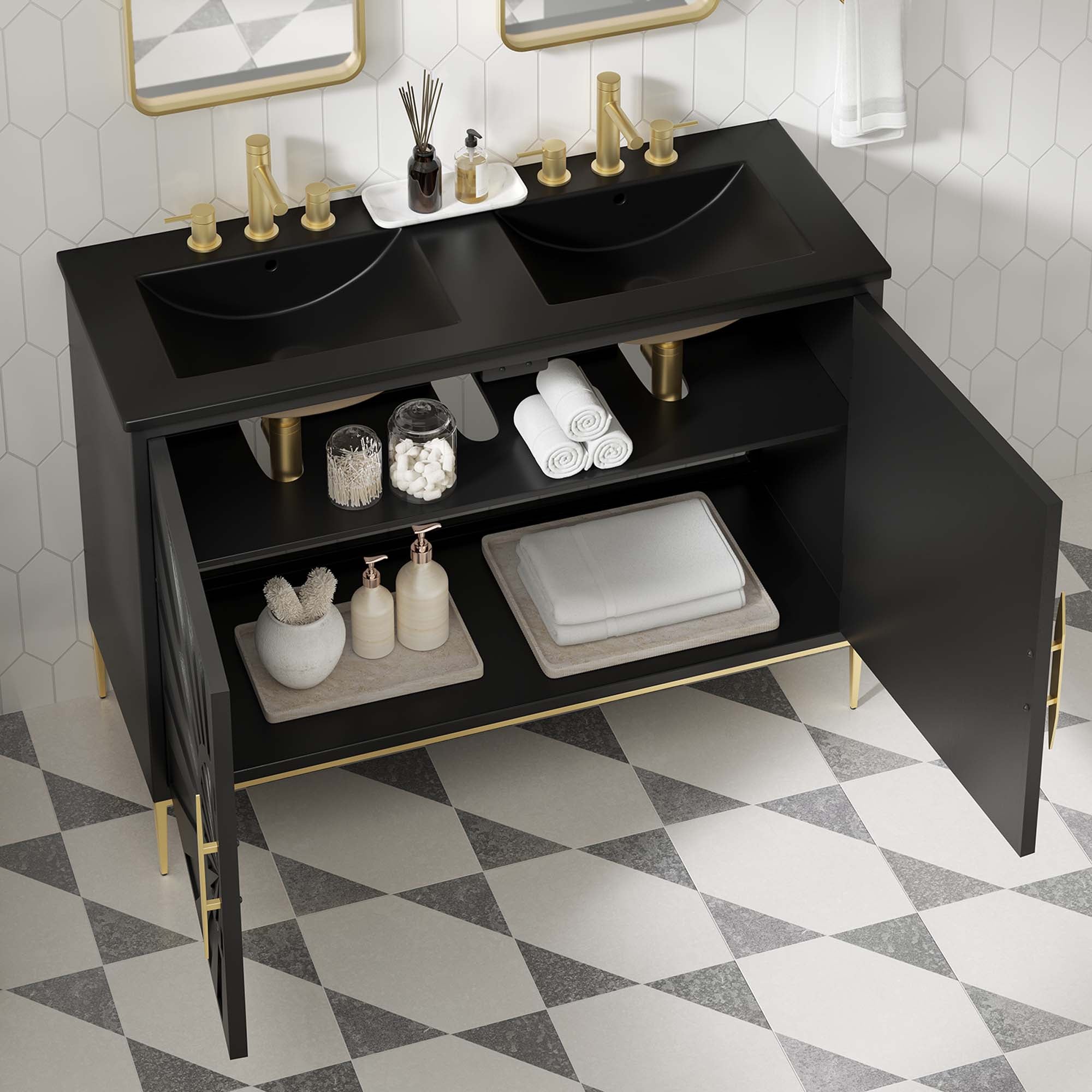 Awaken Bathroom Vanity Basin Included by Modway