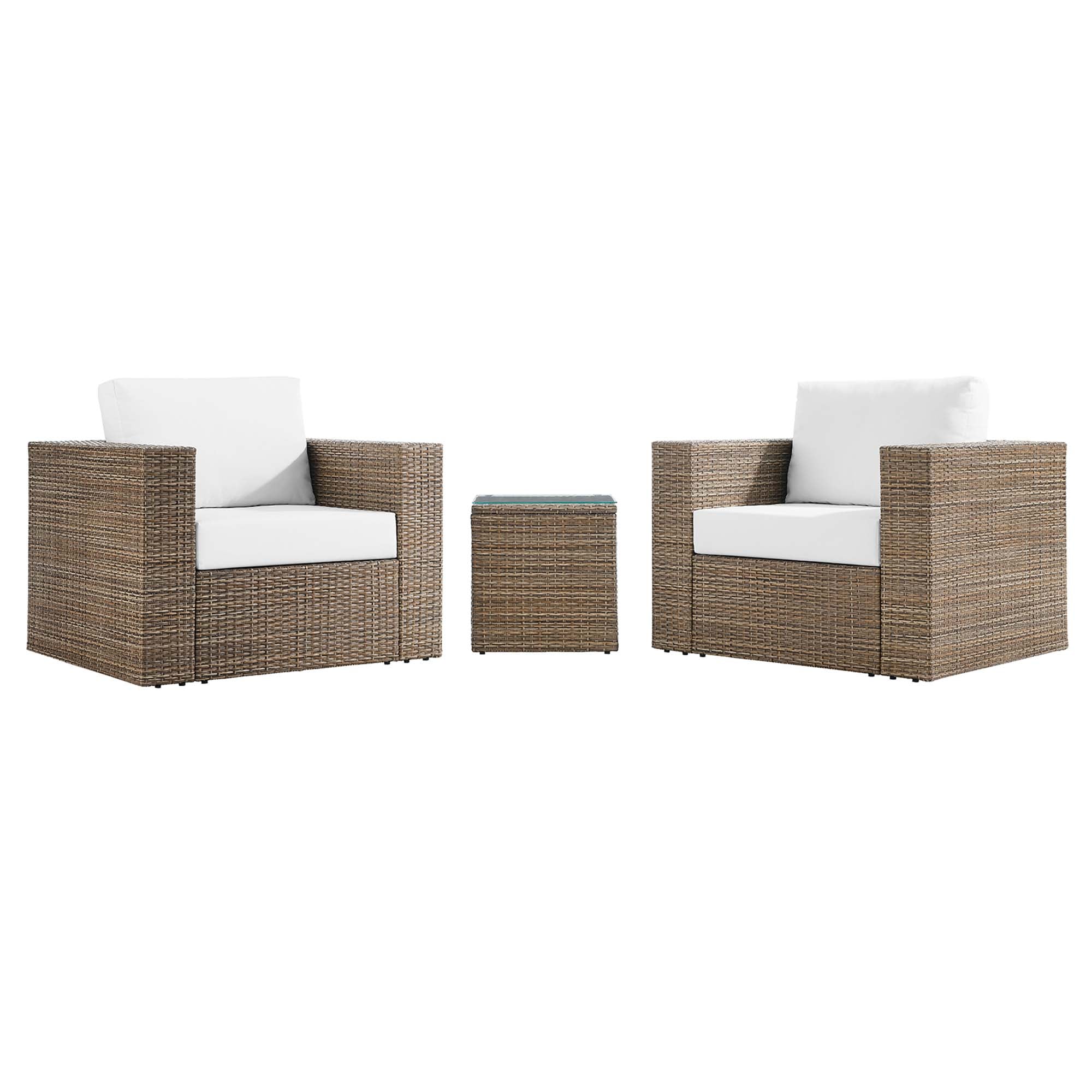 Convene Outdoor Patio Outdoor Patio 3-Piece Furniture Set by Modway