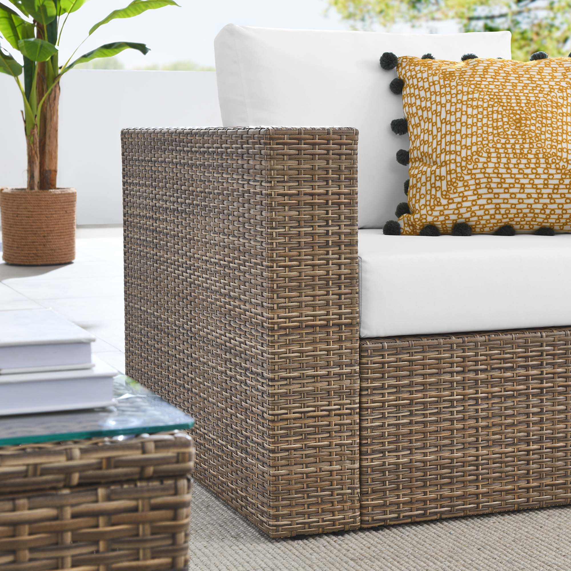 Convene Outdoor Patio Outdoor Patio 3-Piece Furniture Set by Modway