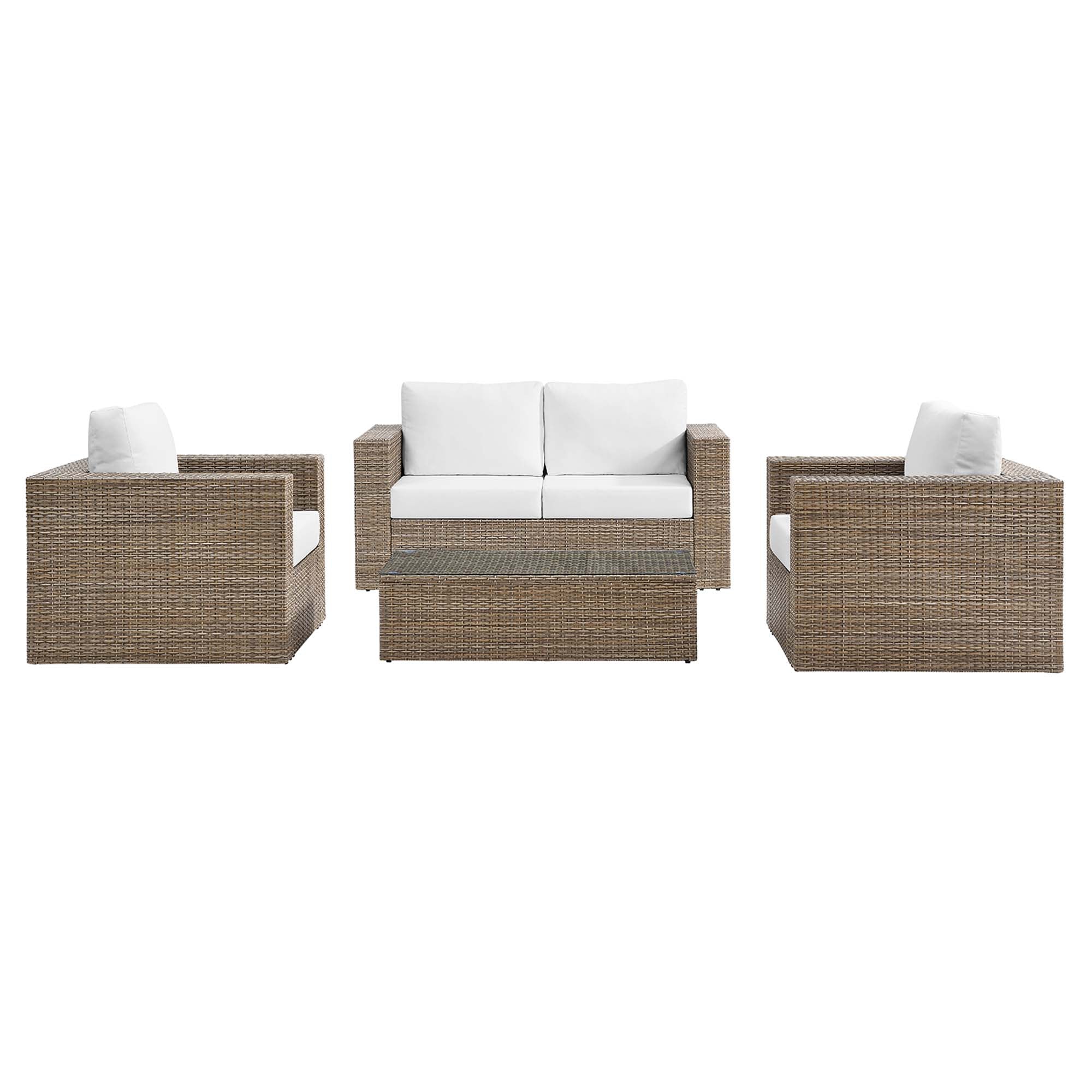 Convene Outdoor Patio Outdoor Patio 4-Piece Furniture Set by Modway