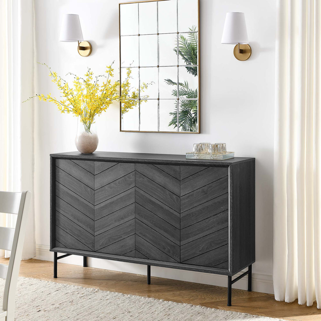 Harper Chevron Sideboard by Modway