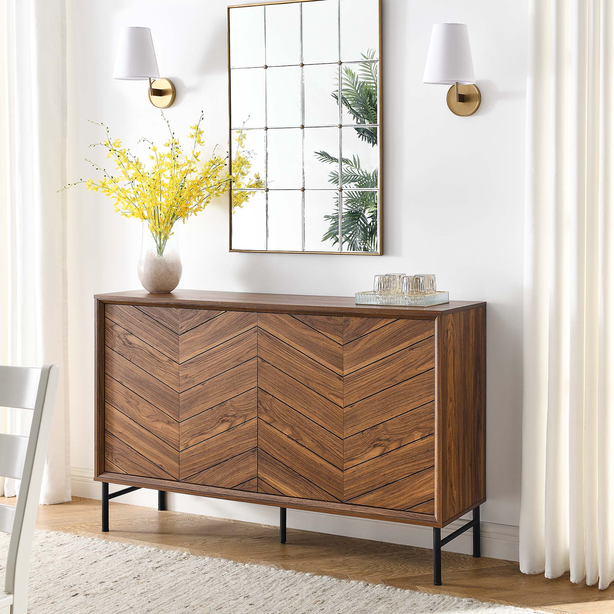 Harper Chevron Sideboard by Modway