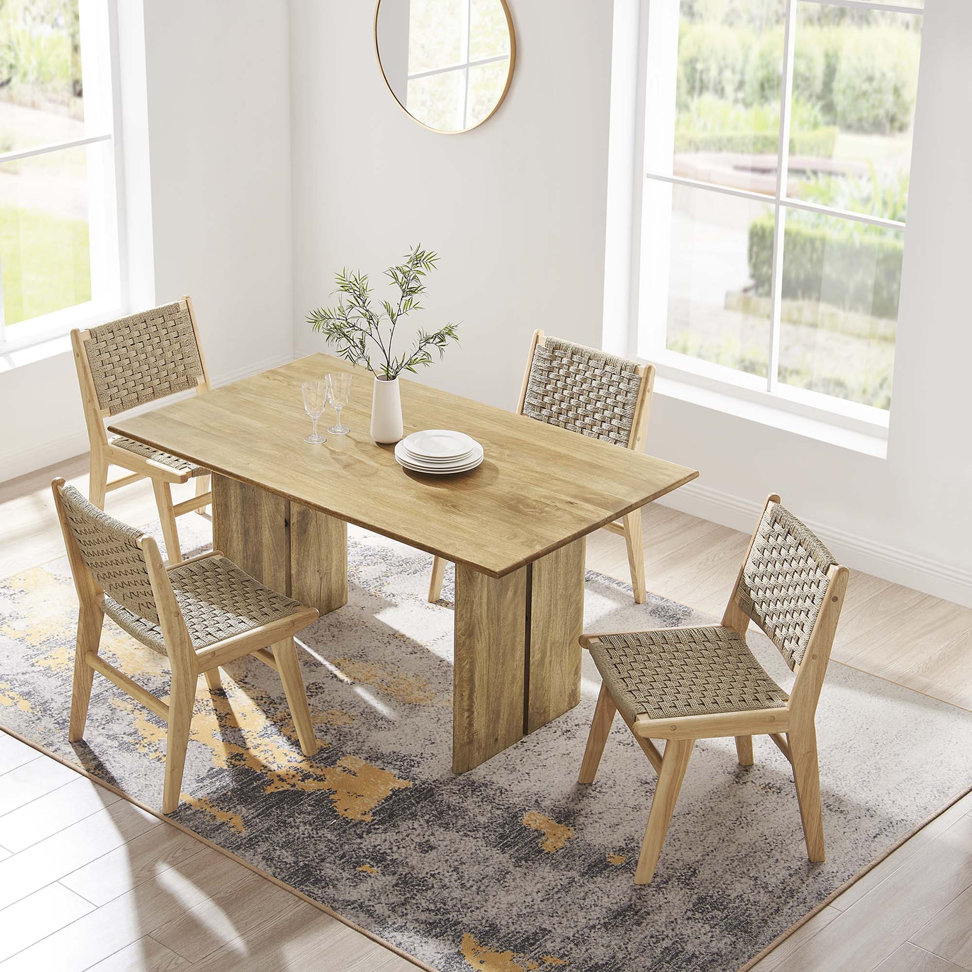 Amistad 60" Wood Dining Table by Modway