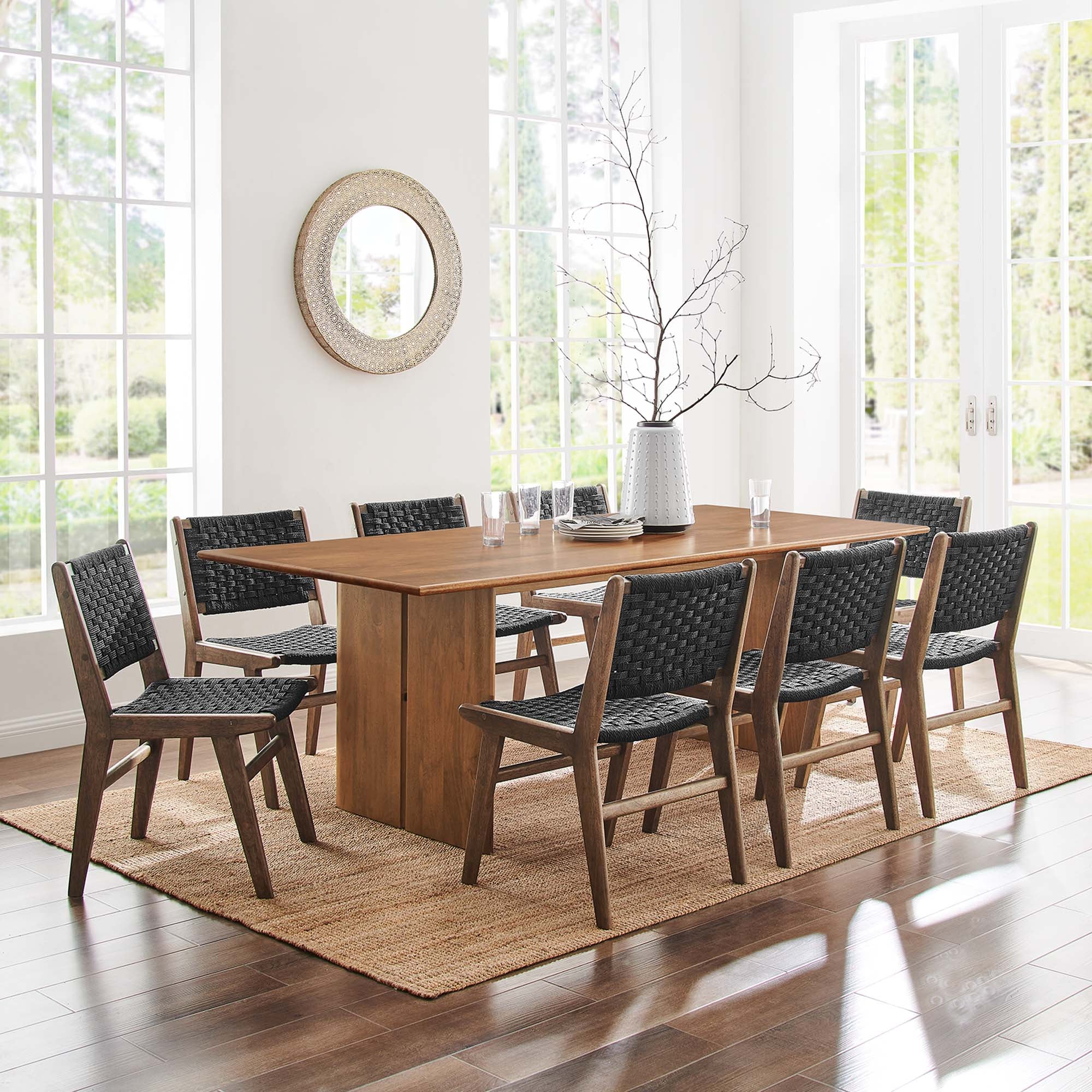 Amistad 86" Wood Dining Table by Modway