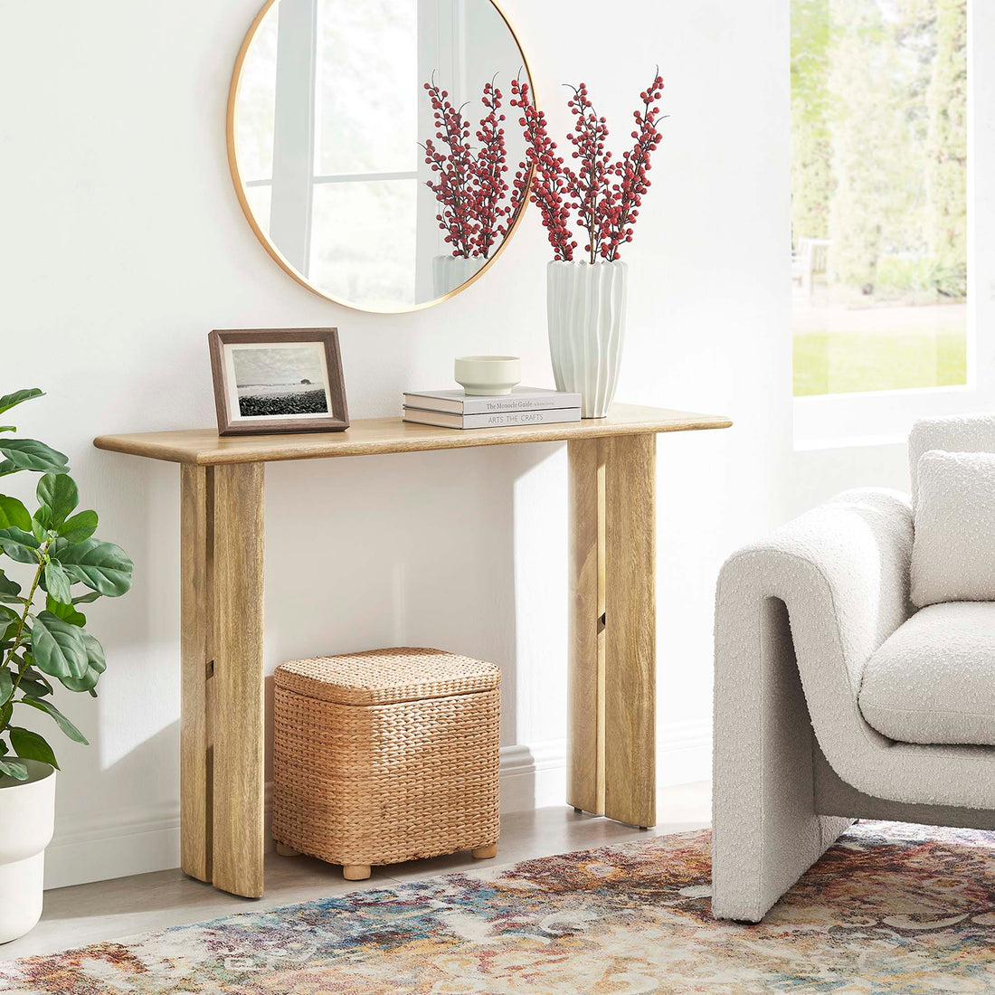 Amistad Wood Console Table by Modway