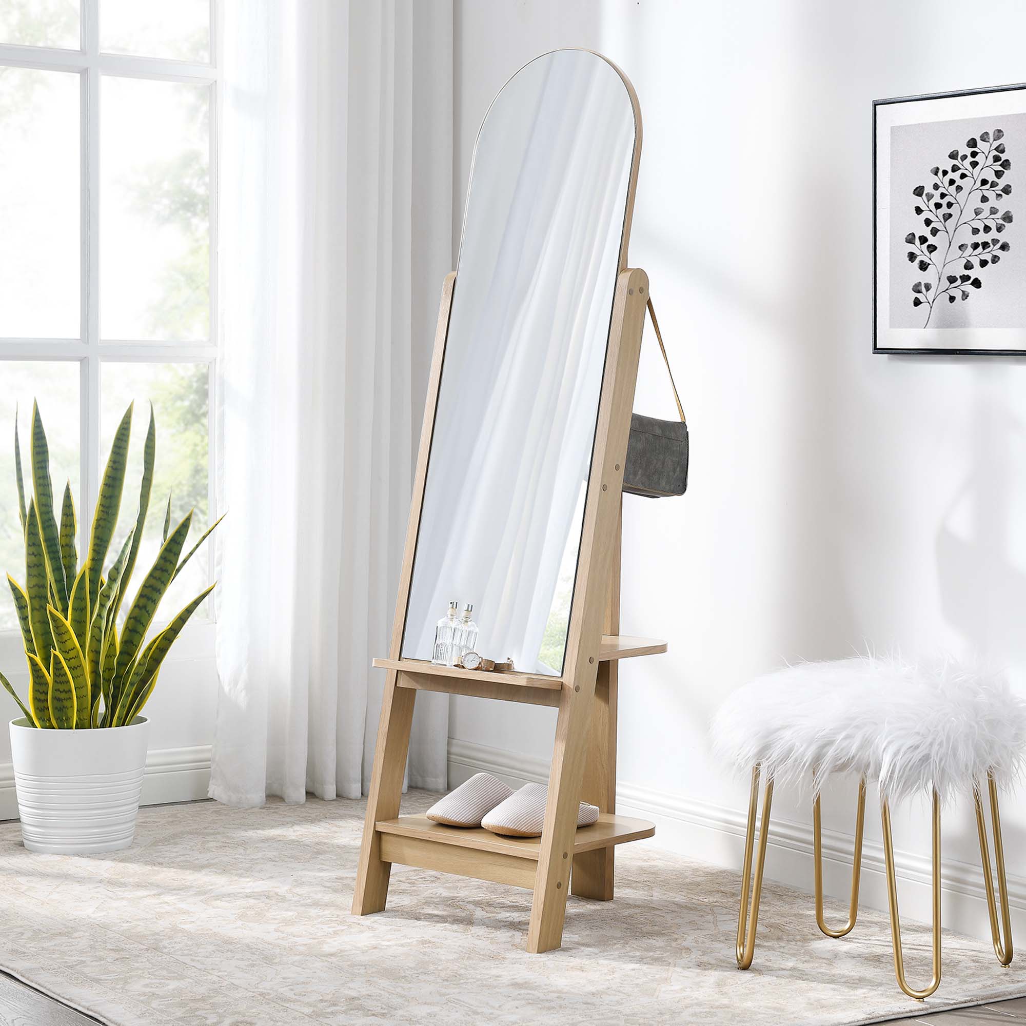 Ascend Standing Mirror by Modway