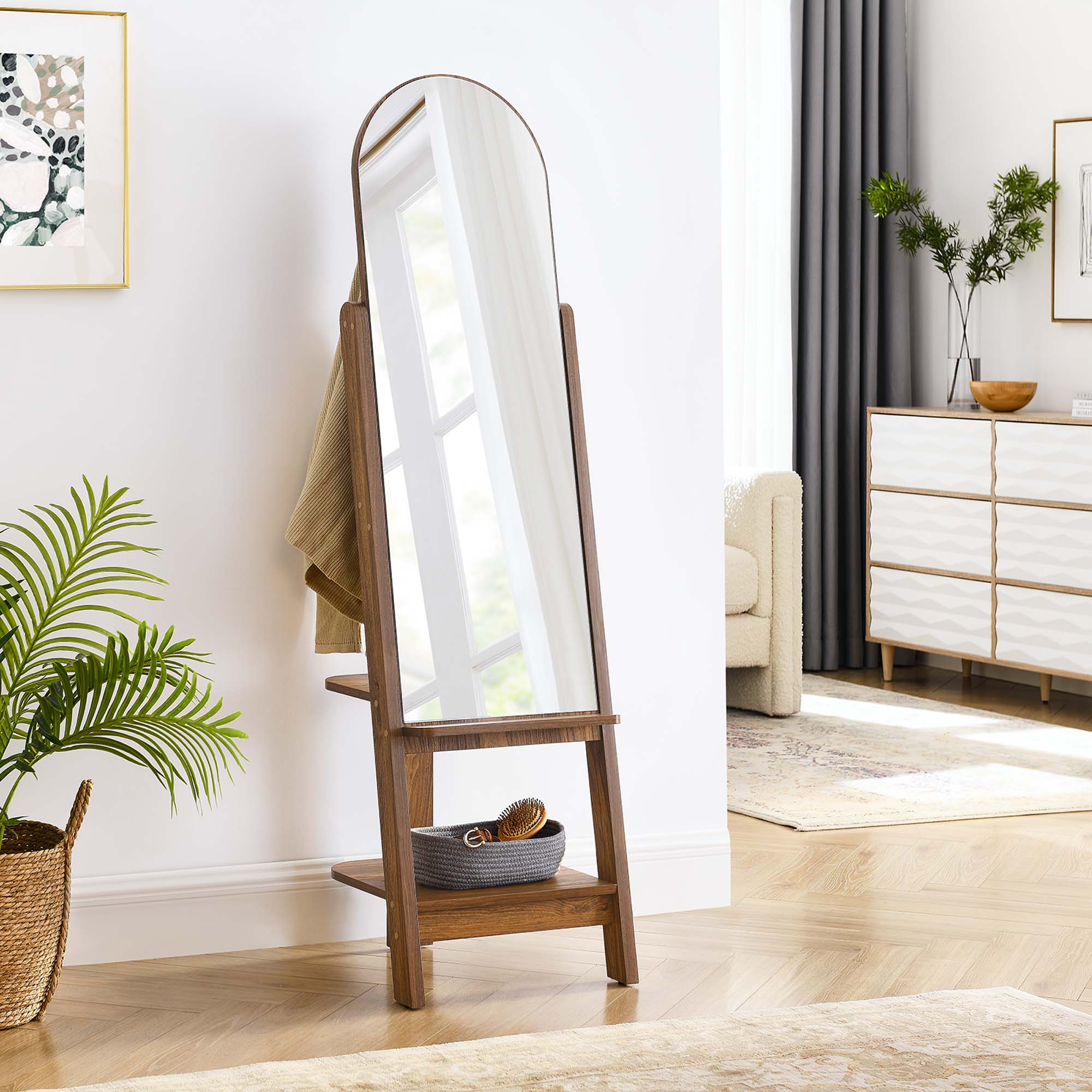Ascend Standing Mirror by Modway