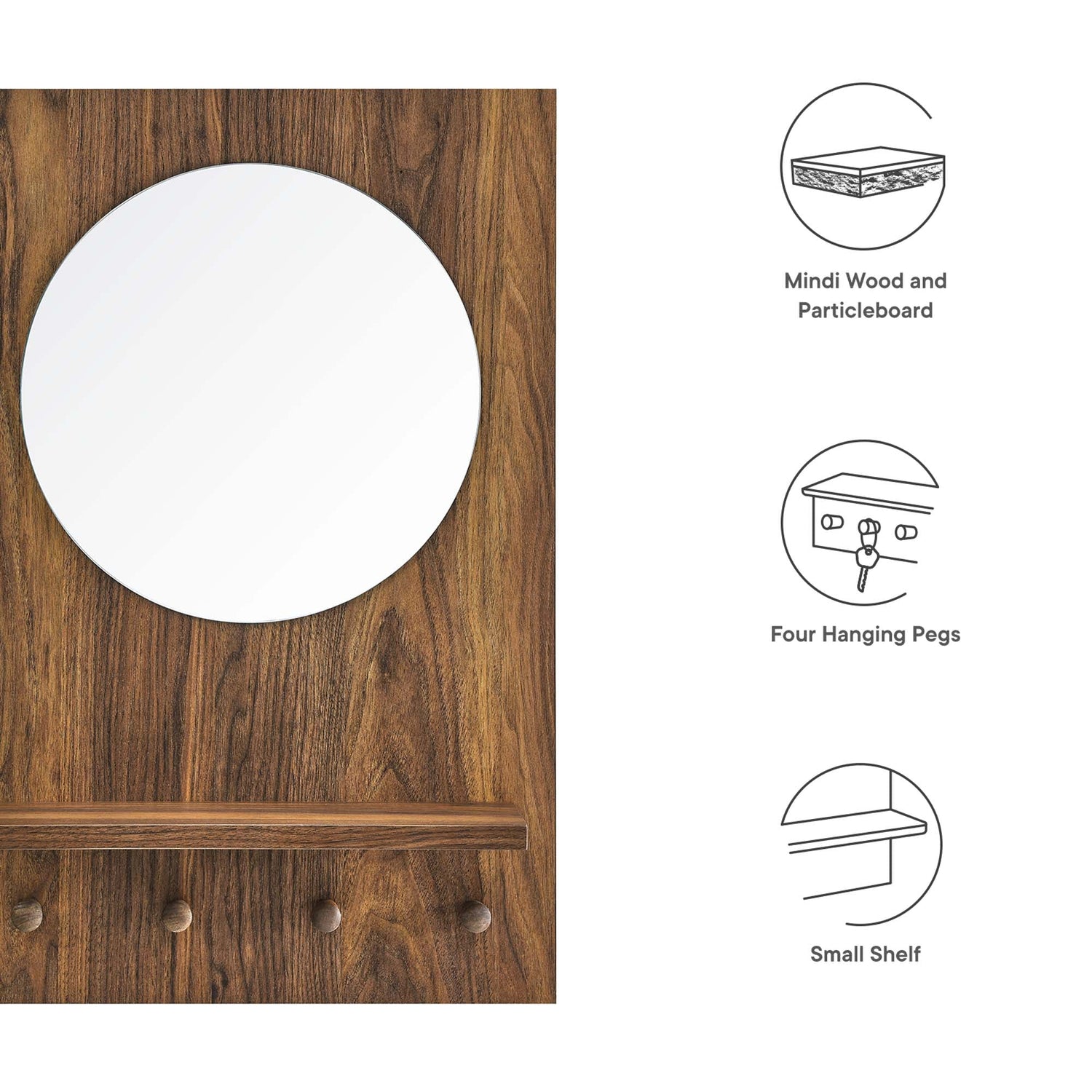 Glint Mirror by Modway