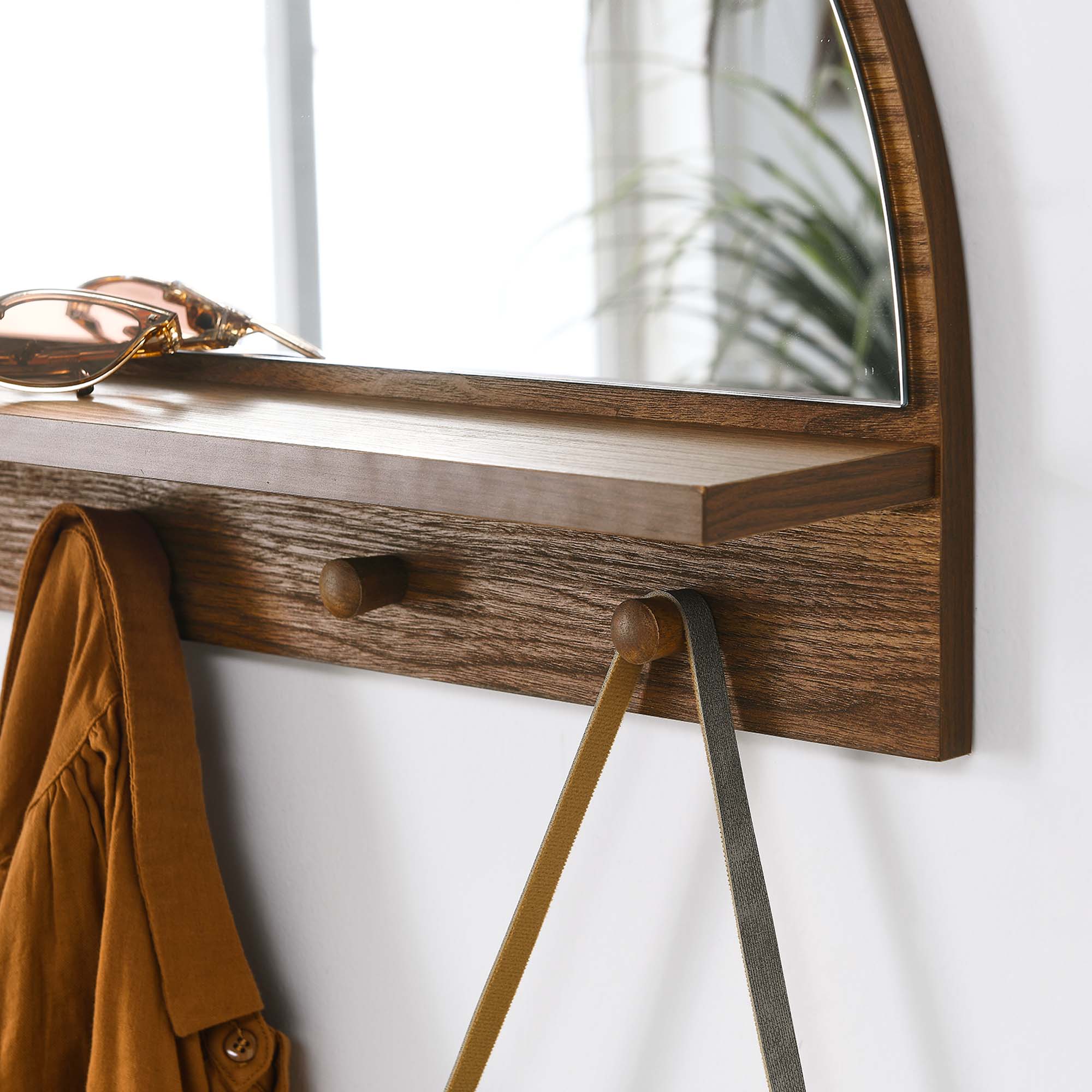 Moonbeam Arched Mirror by Modway