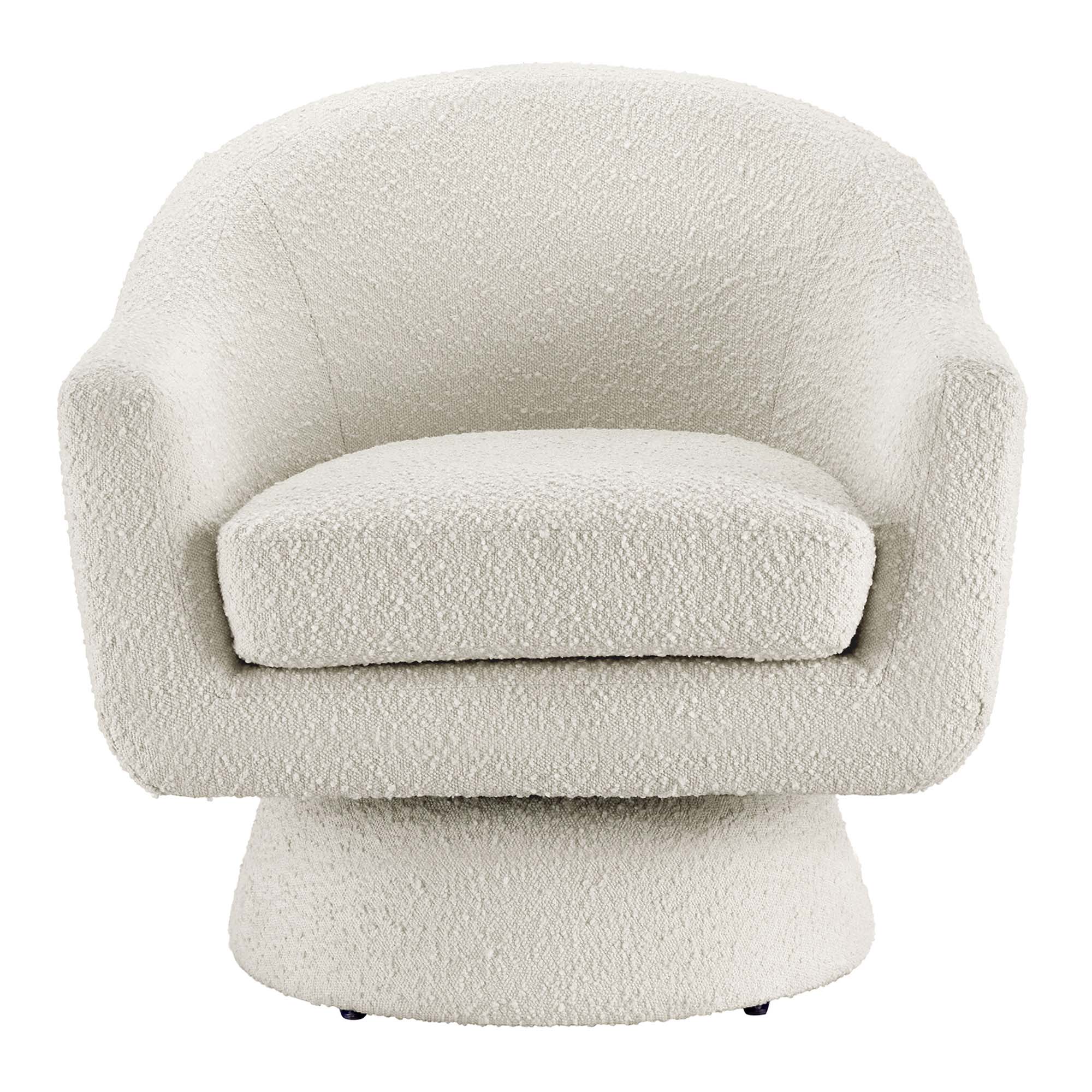 Astral Boucle Fabric Boucle Fabric Swivel Chair by Modway