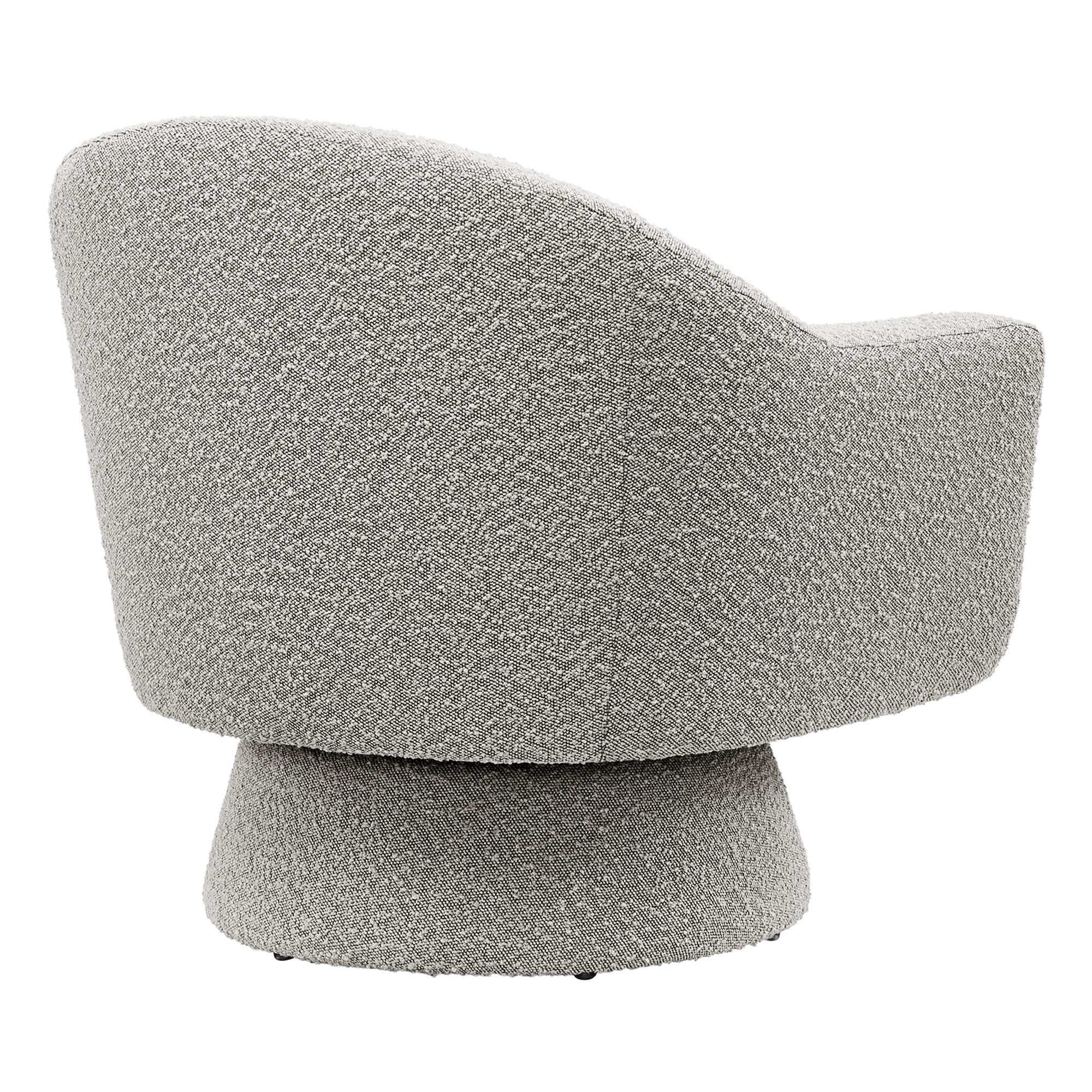 Astral Boucle Fabric Boucle Fabric Swivel Chair by Modway