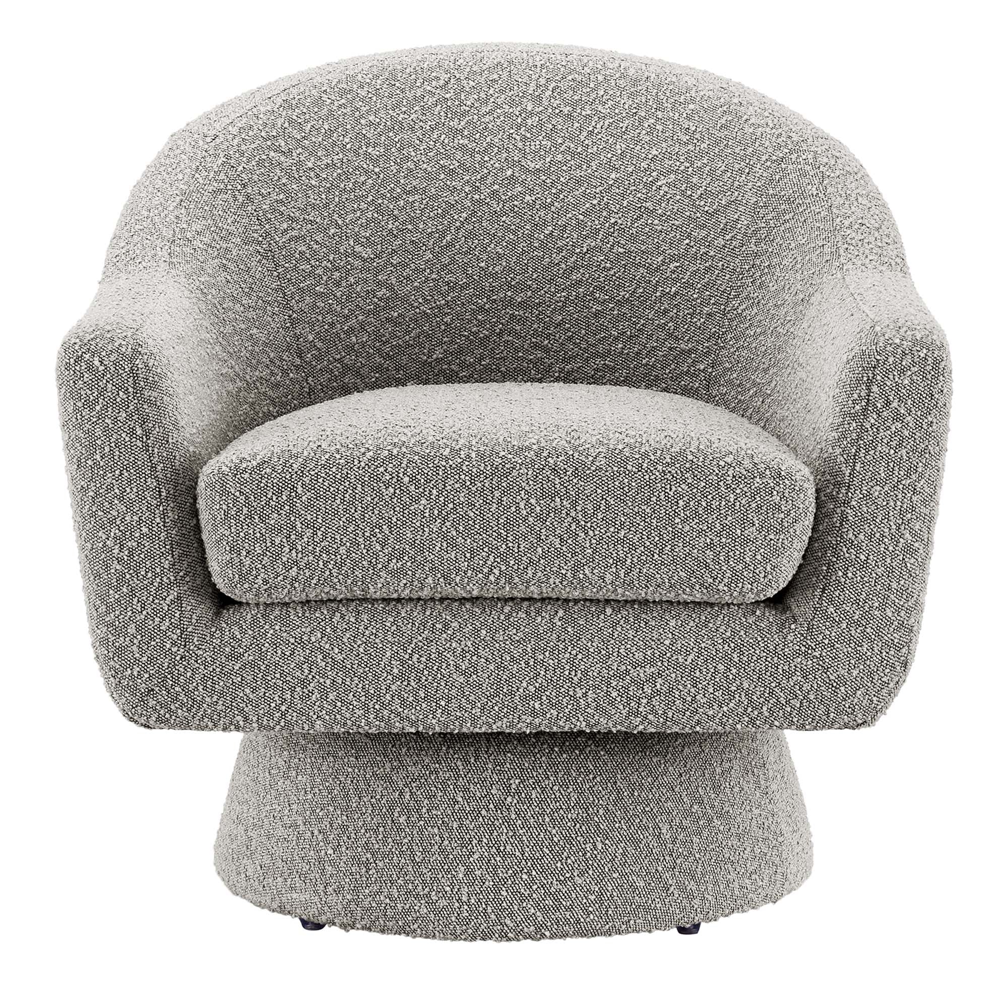 Astral Boucle Fabric Boucle Fabric Swivel Chair by Modway