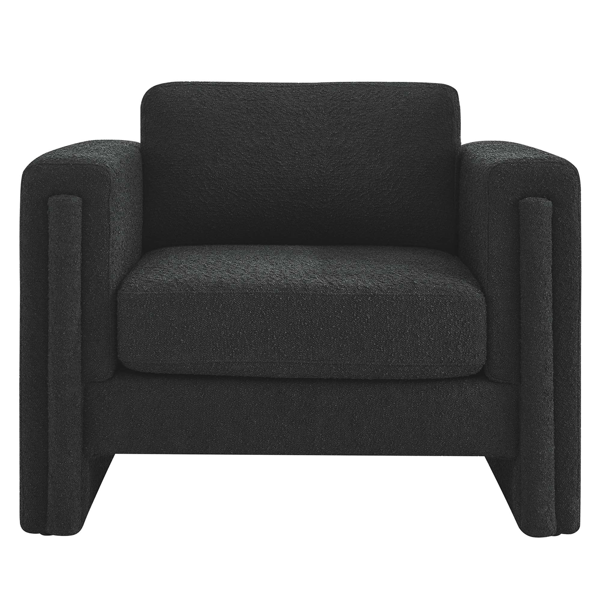 Visible Boucle Fabric Armchair by Modway