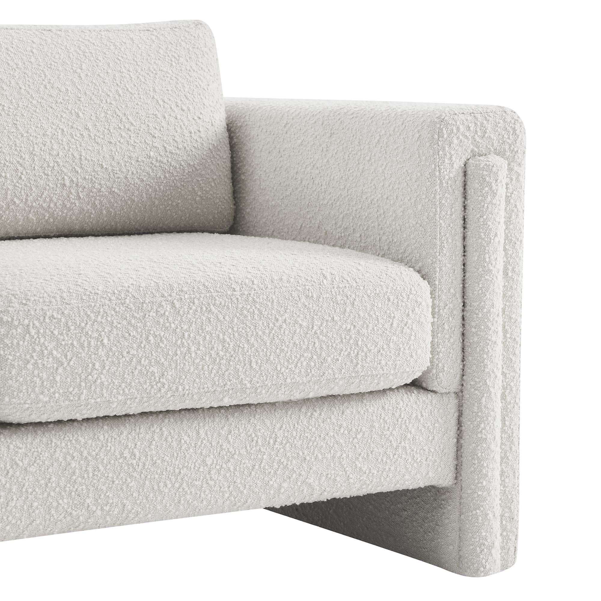 Visible Boucle Fabric Armchair by Modway
