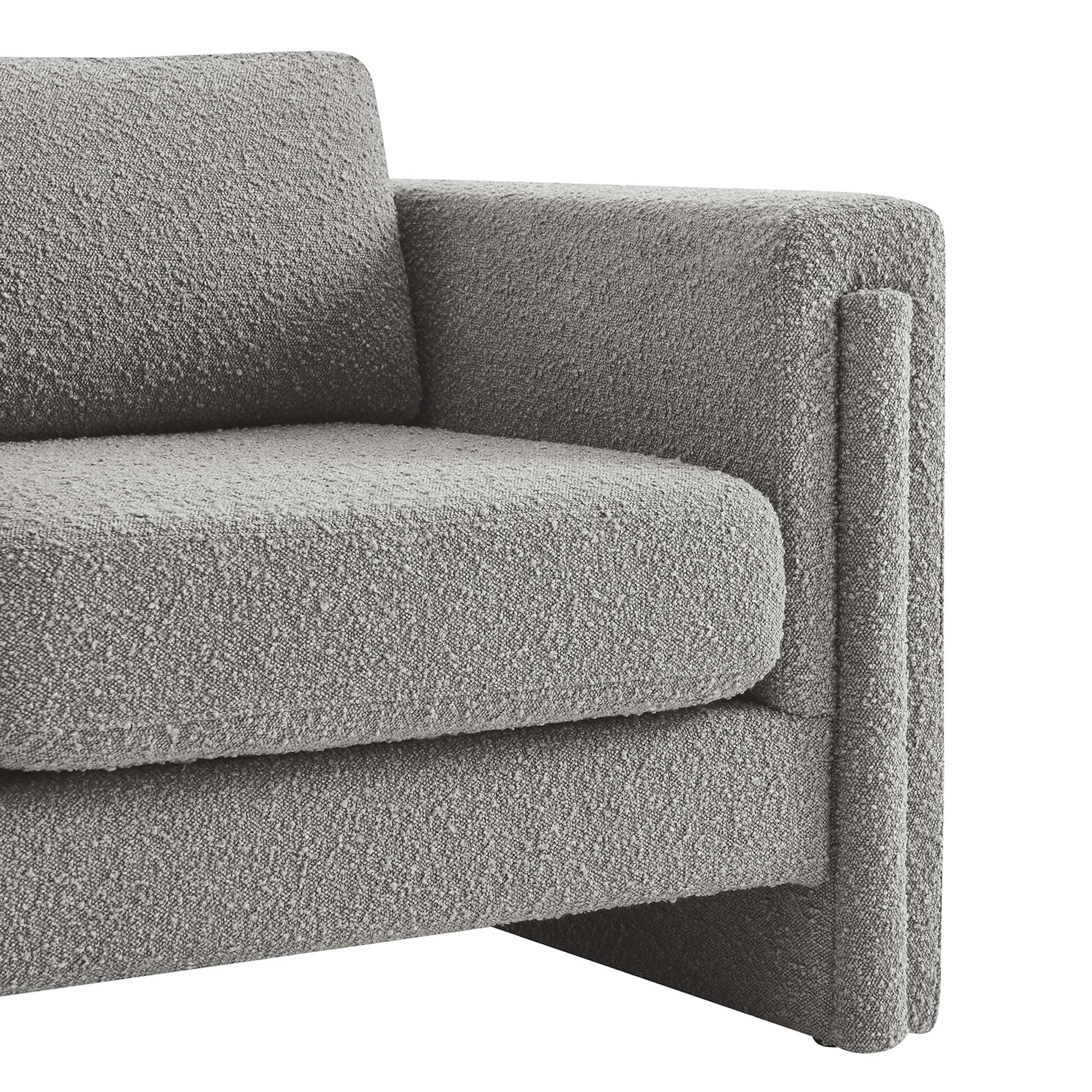 Visible Boucle Fabric Armchair by Modway