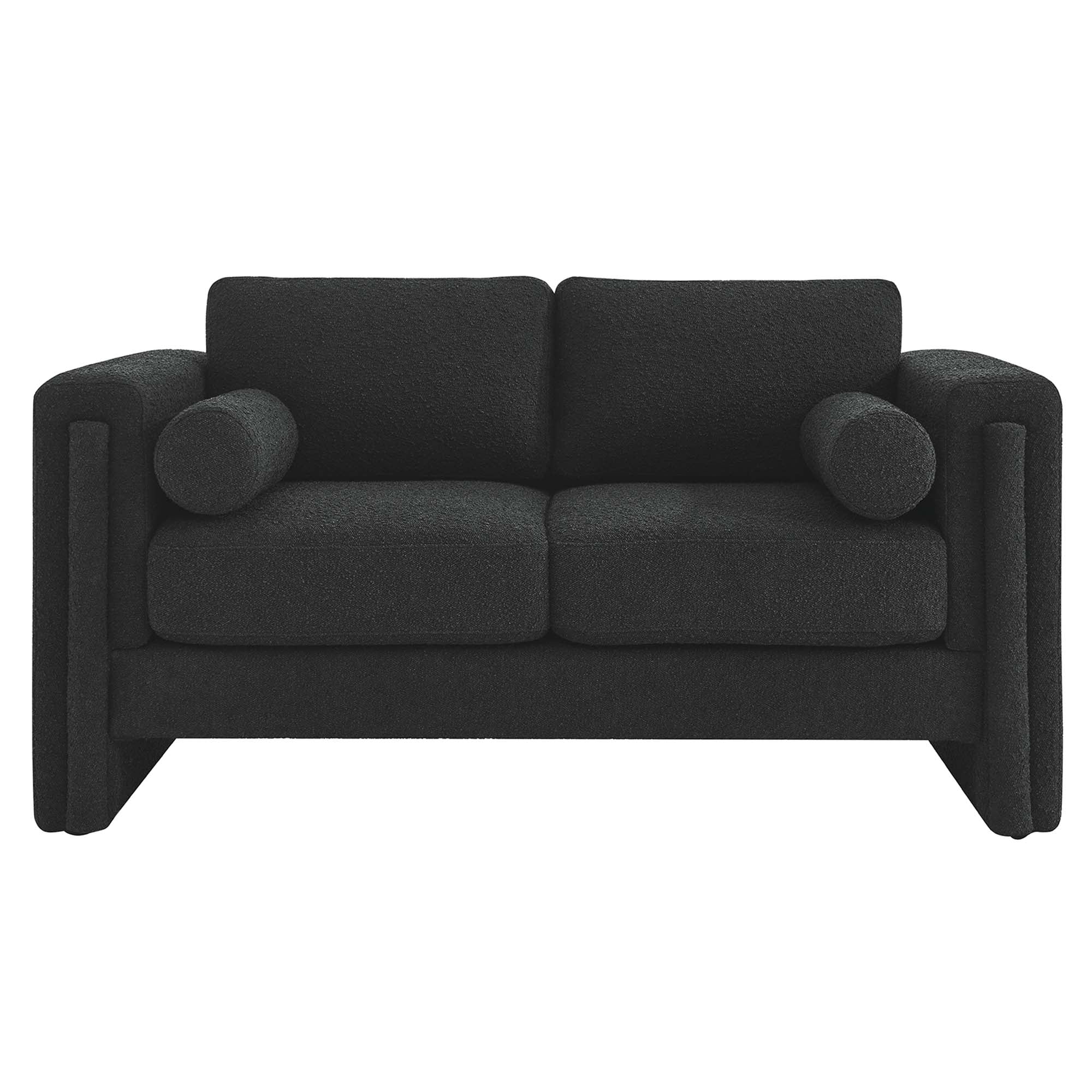 Visible Boucle Fabric Loveseat by Modway