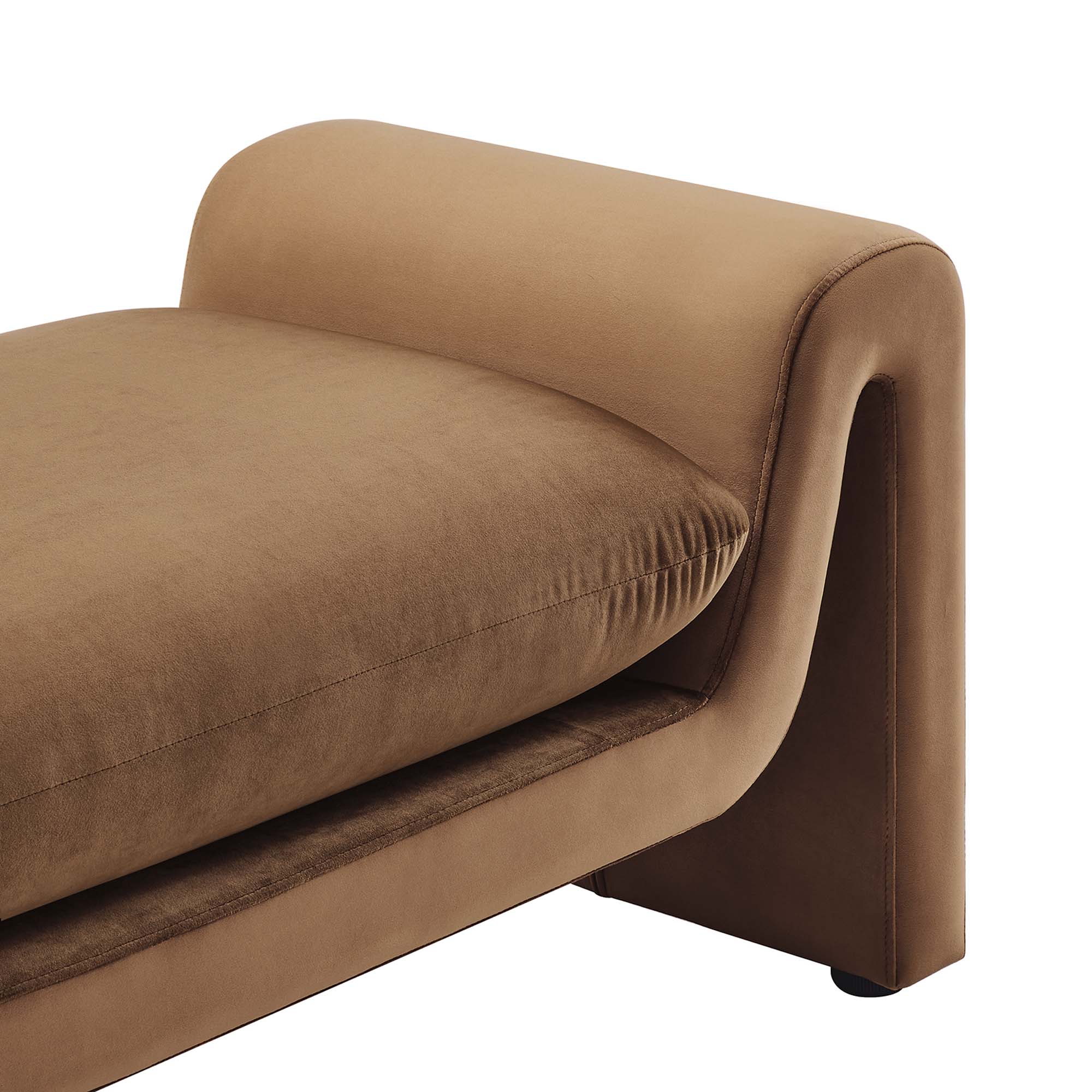 Waverly Performance Velvet Bench by Modway