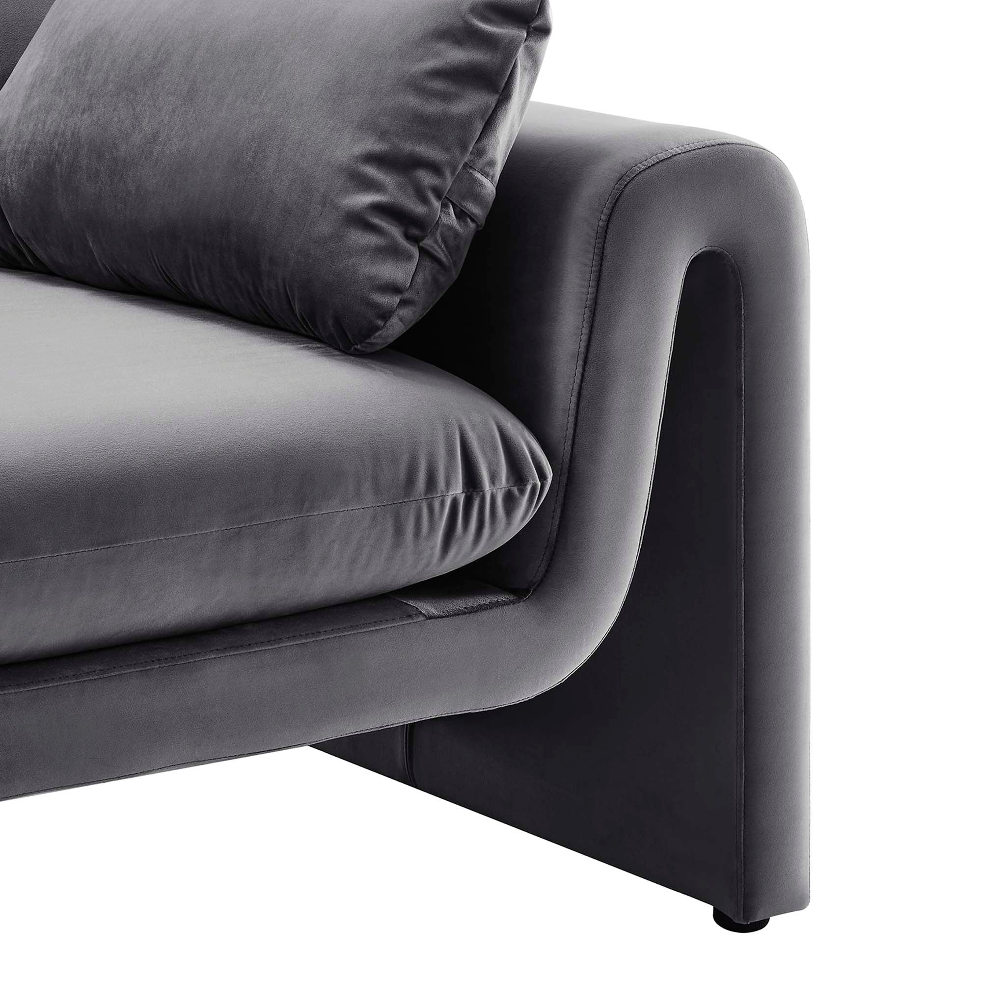 Waverly Performance Velvet Sofa by Modway