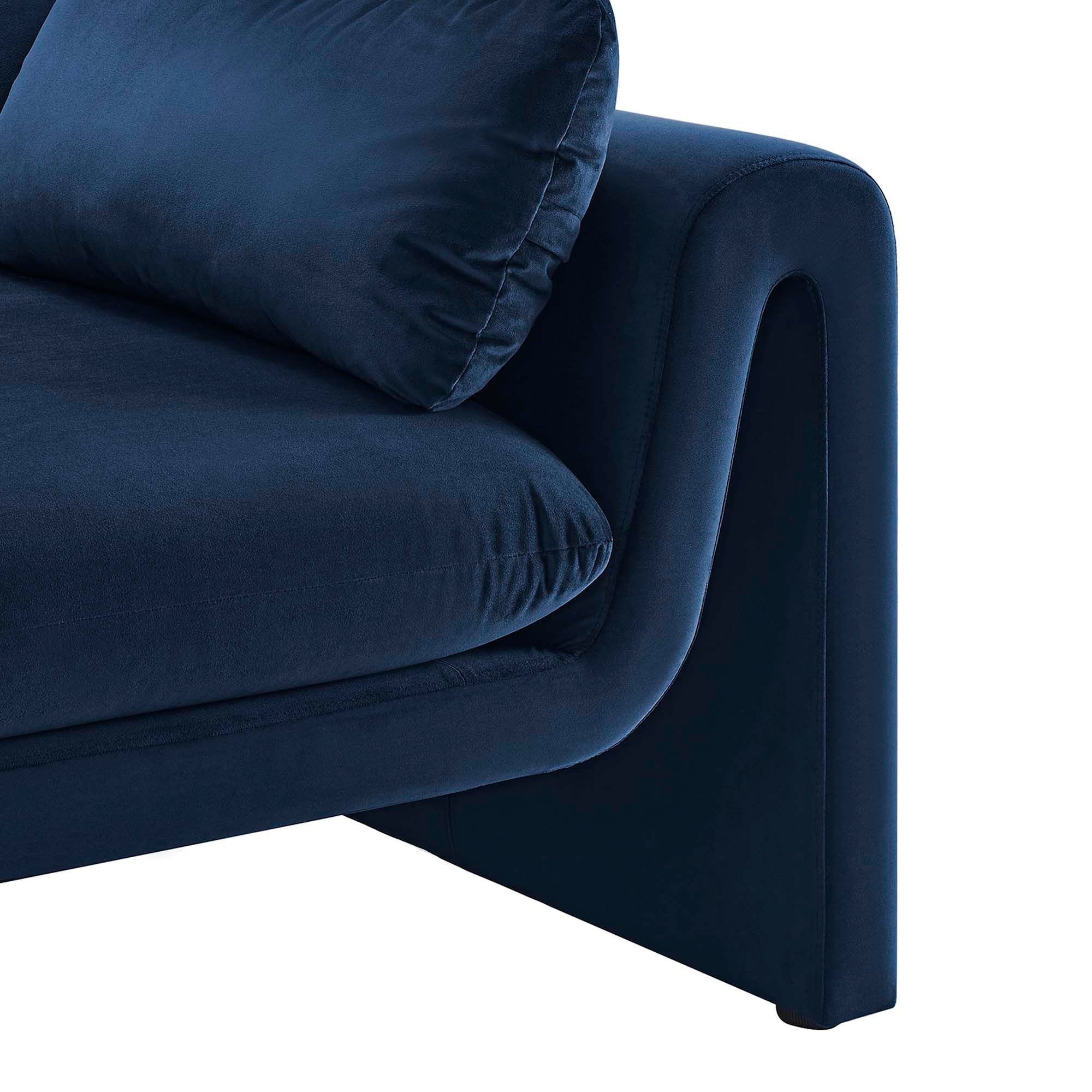 Waverly Performance Velvet Sofa by Modway