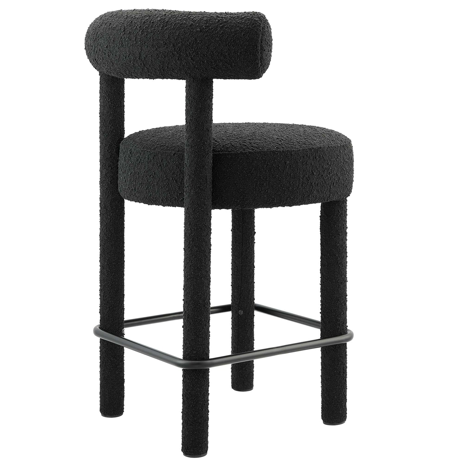 Toulouse Boucle Fabric Counter Stool by Modway
