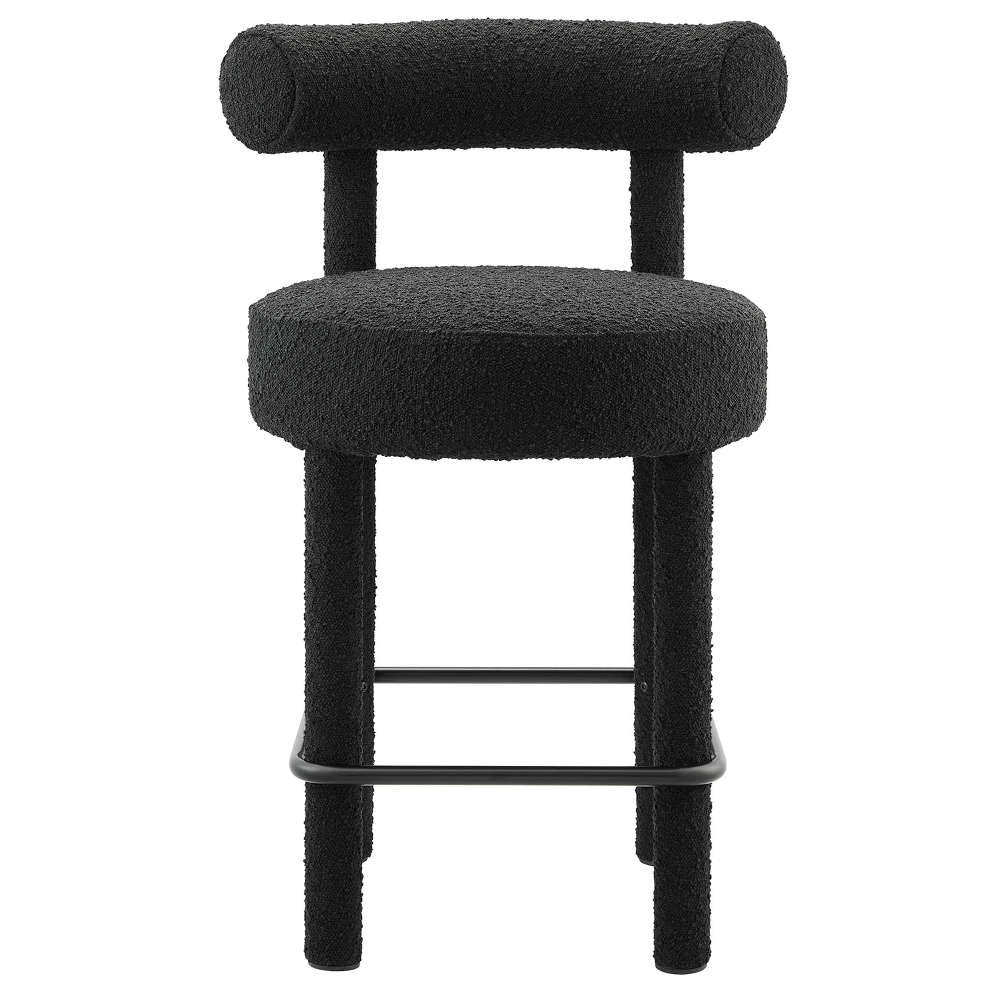 Toulouse Boucle Fabric Counter Stool by Modway