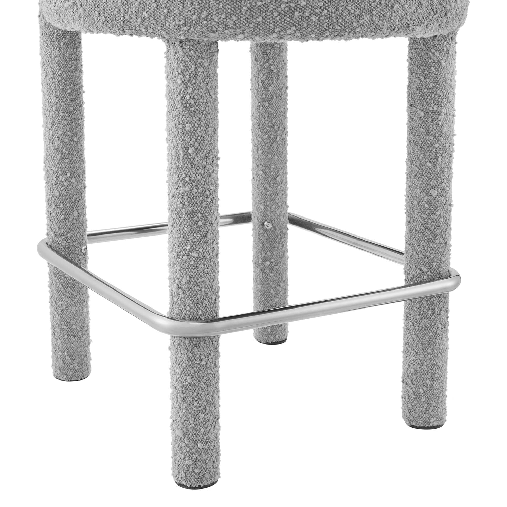 Toulouse Boucle Fabric Counter Stool by Modway