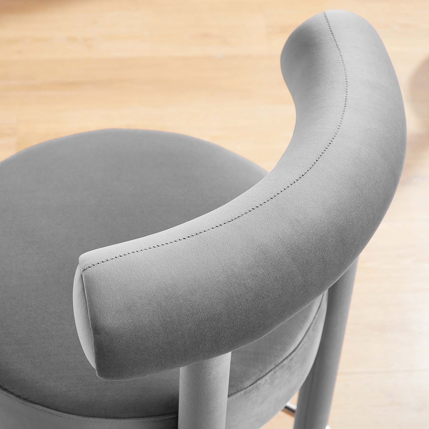 Toulouse Performance Velvet Counter Stool by Modway