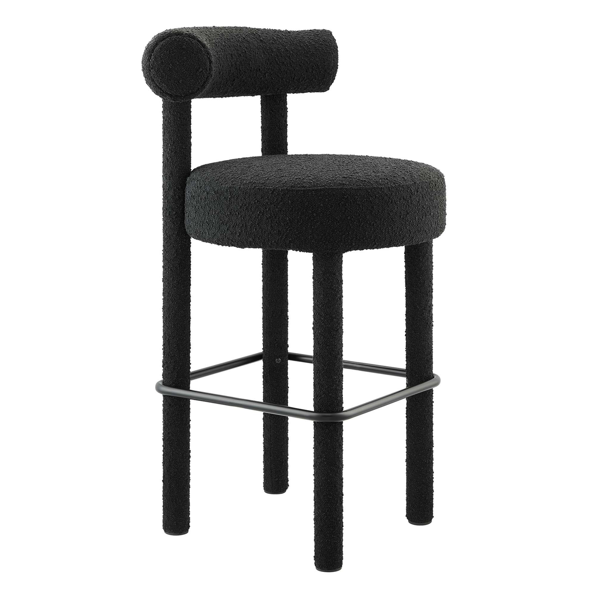 Toulouse Boucle Fabric Bar Stool by Modway