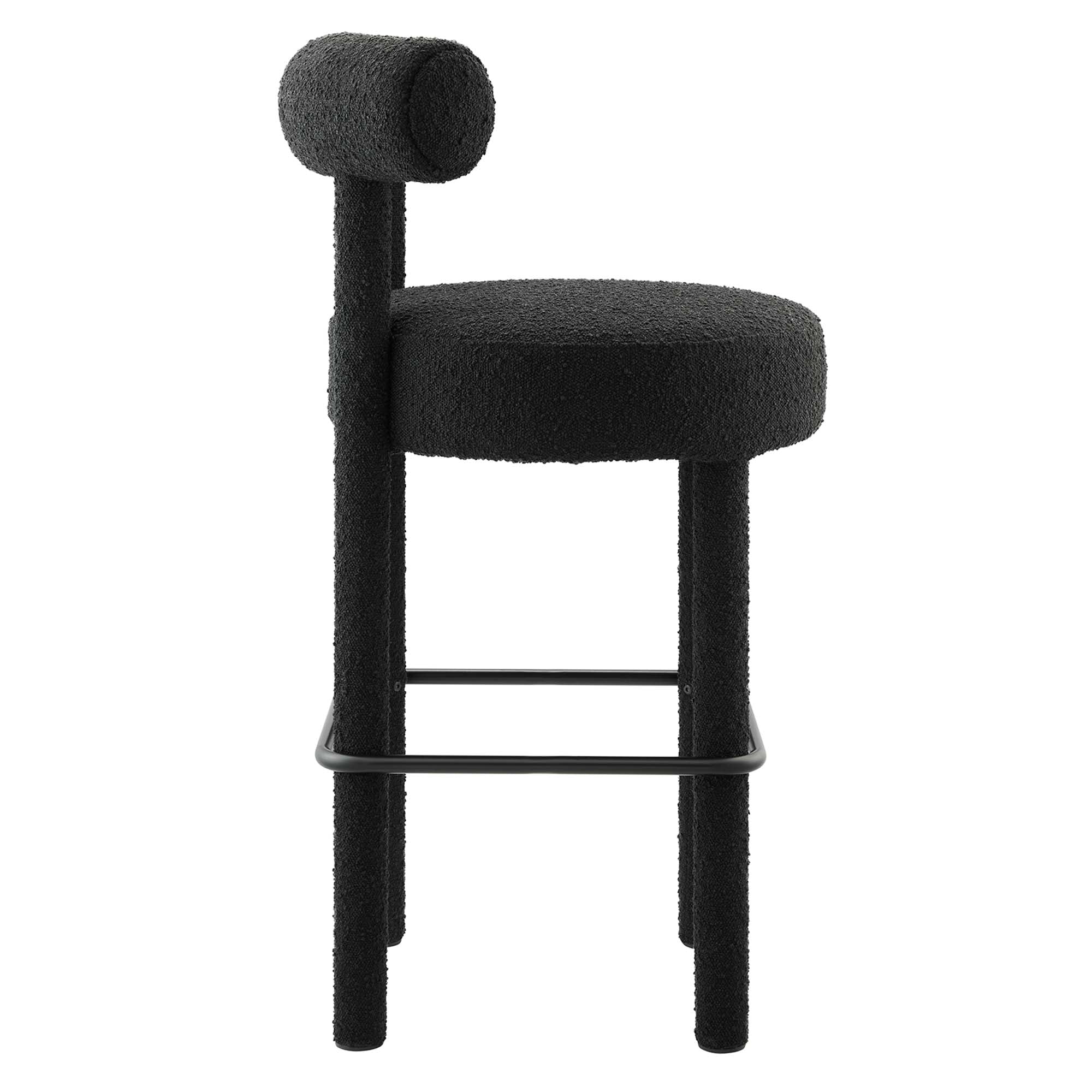 Toulouse Boucle Fabric Bar Stool by Modway