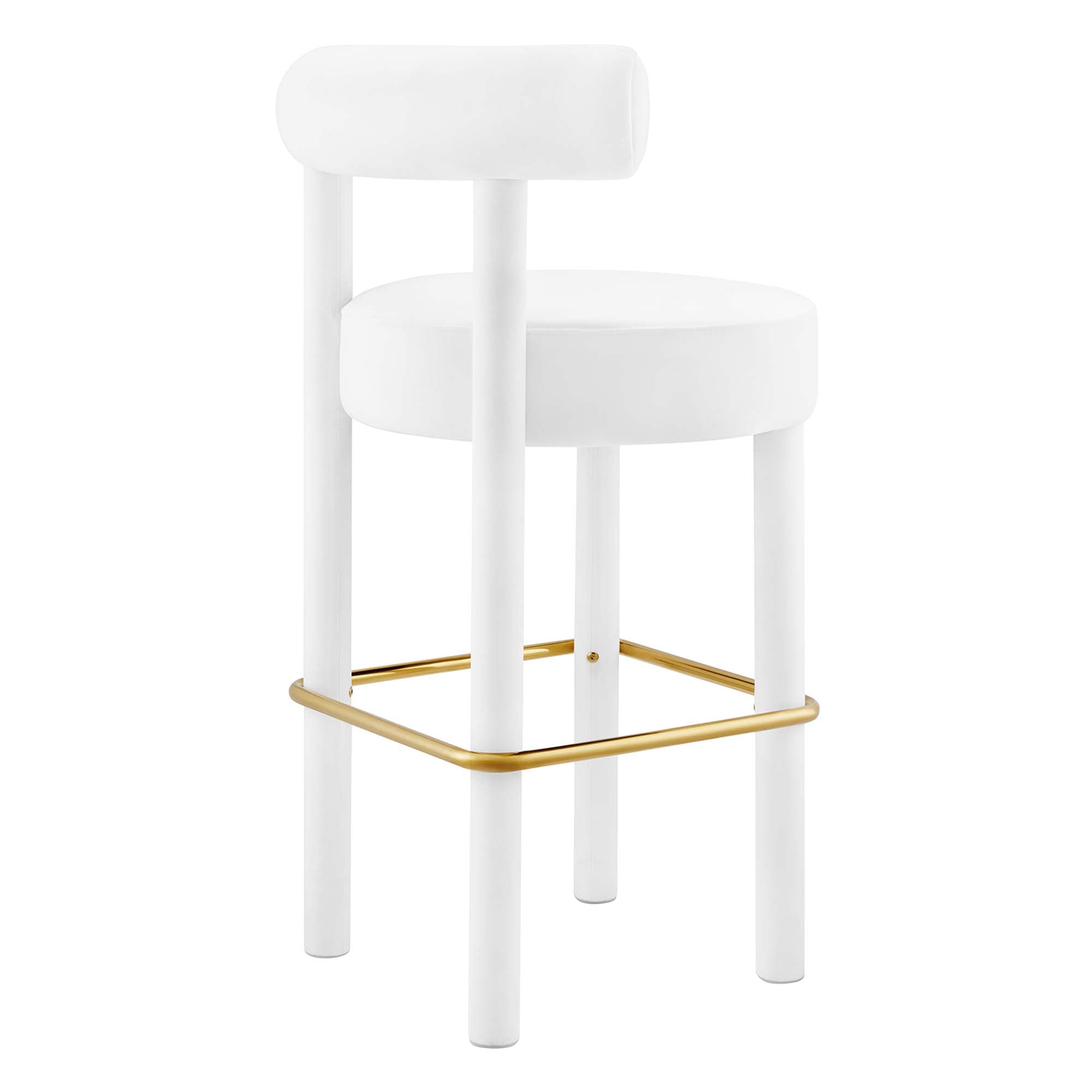 Toulouse Performance Velvet Bar Stool by Modway